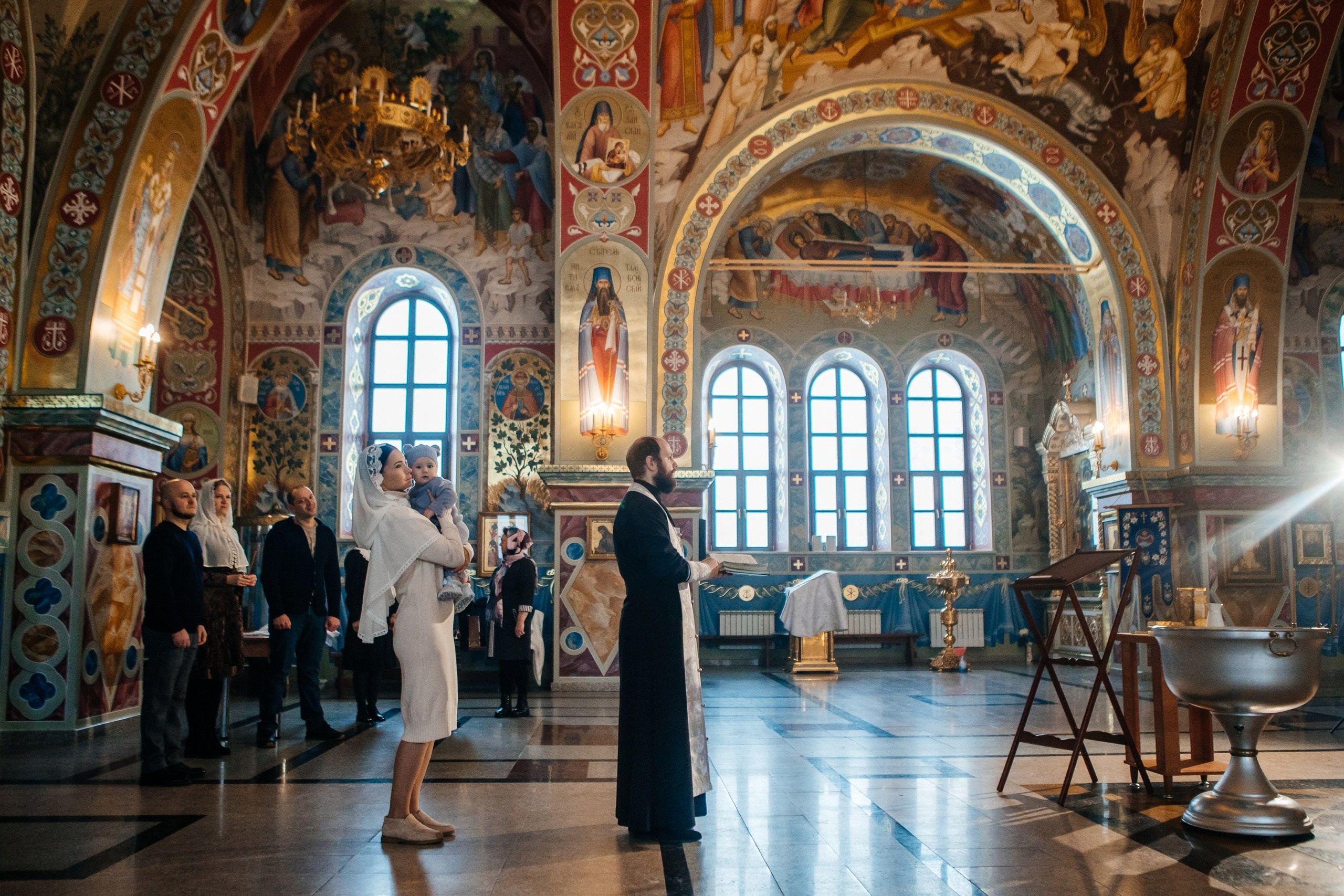Крещение. Свадебный фотограф, фотограф на крещение, фотограф на день рождения в Воронеже