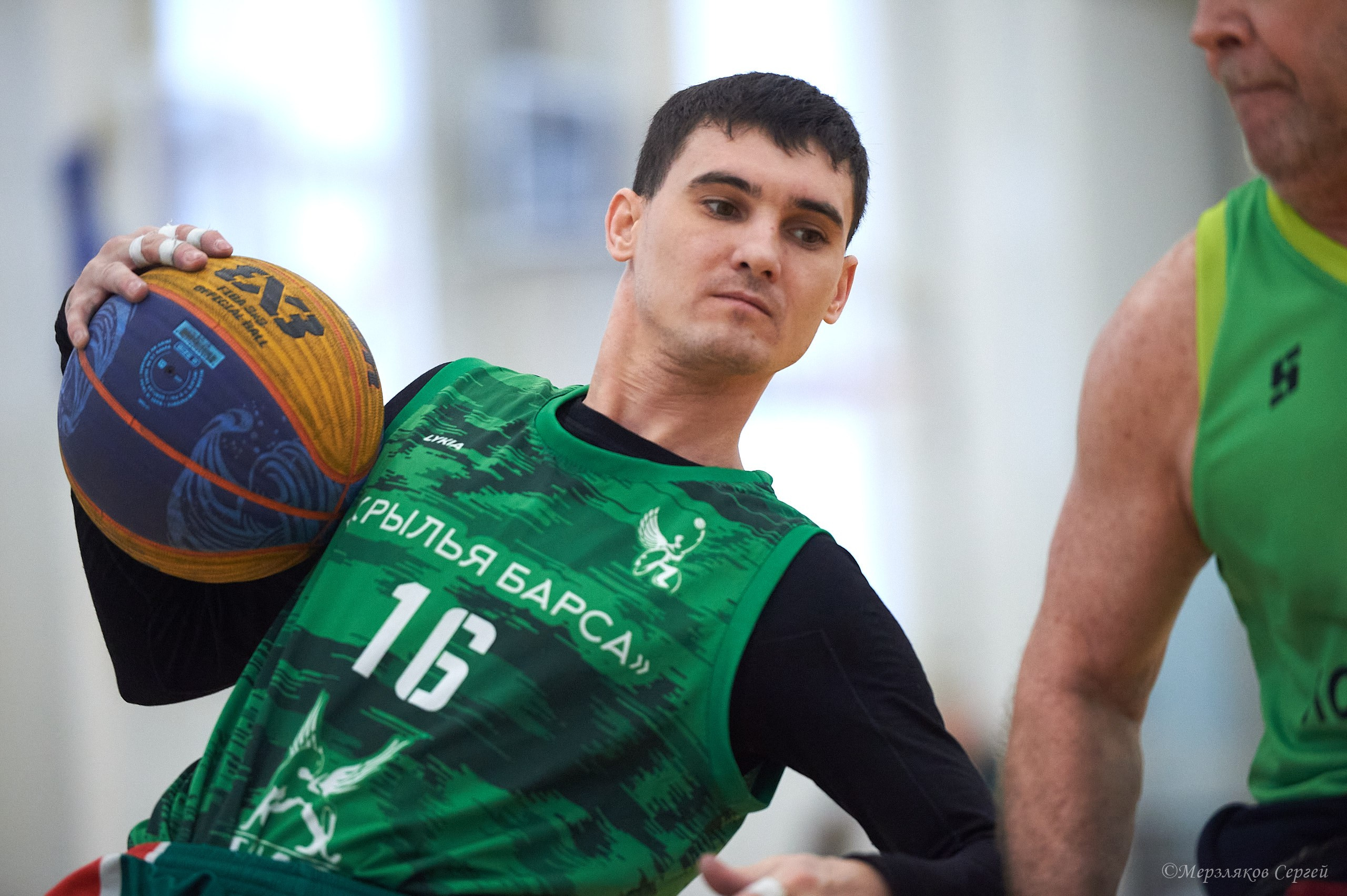 X традиционный Рождественский турнир по баскетболу на колясках. Ижевск. Спортивный репортажный фотограф в Ижевске Сергей Мерзляков