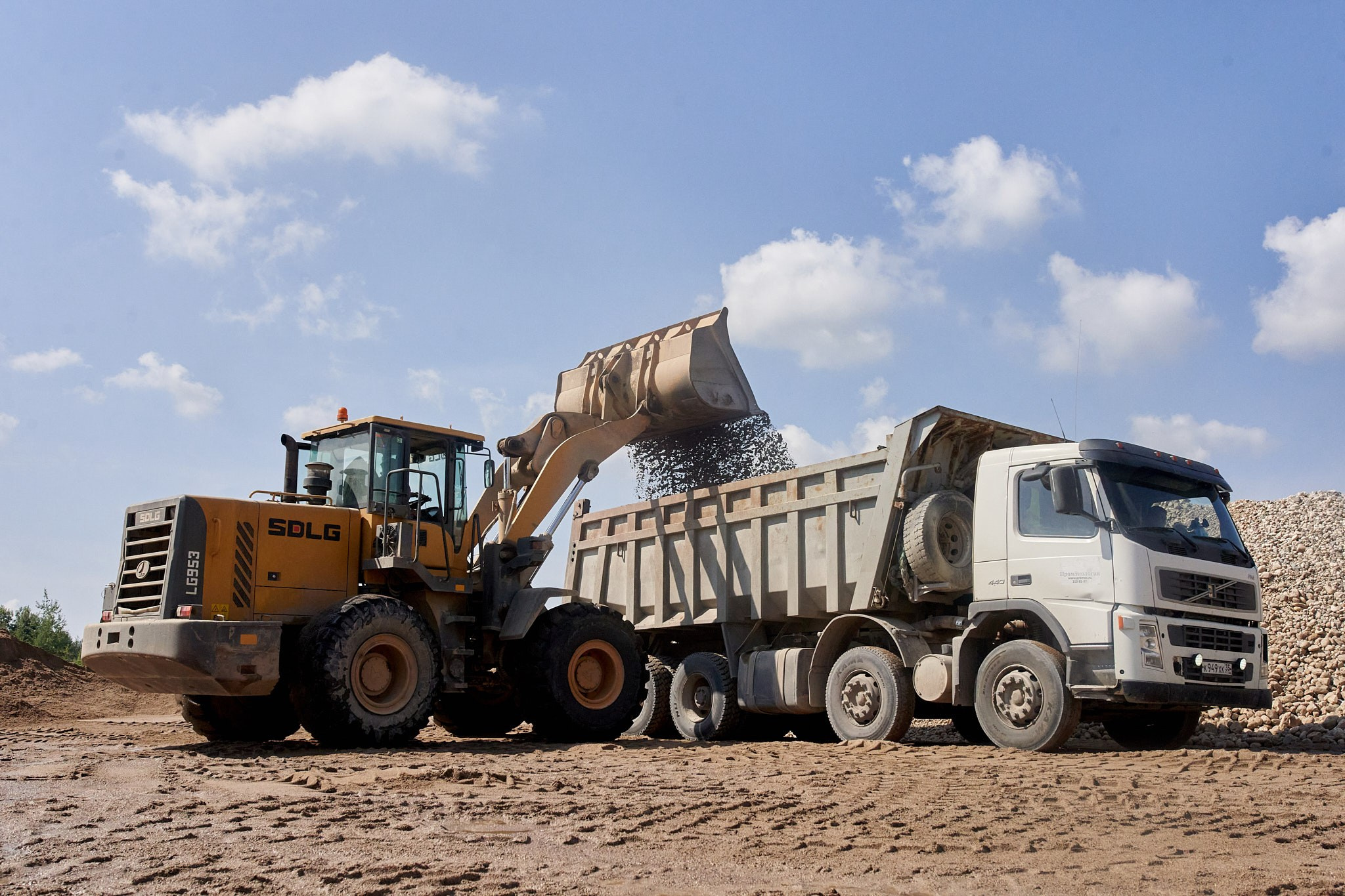Бизнес промышленая съемка.