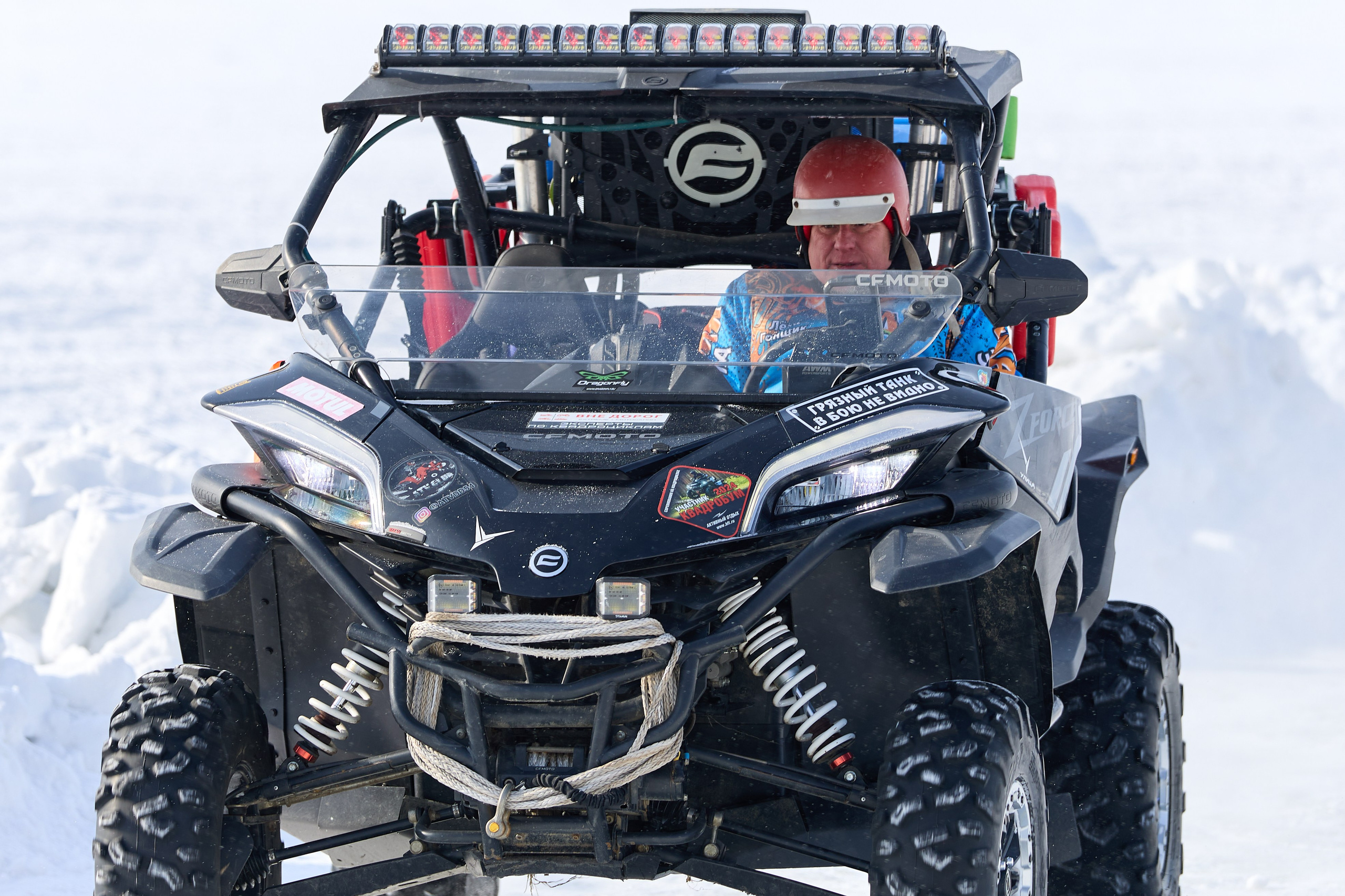 Топим Лёд — 2026. Соревнования на квадроциклах. Фотограф в Новосибирске Алена Скокова