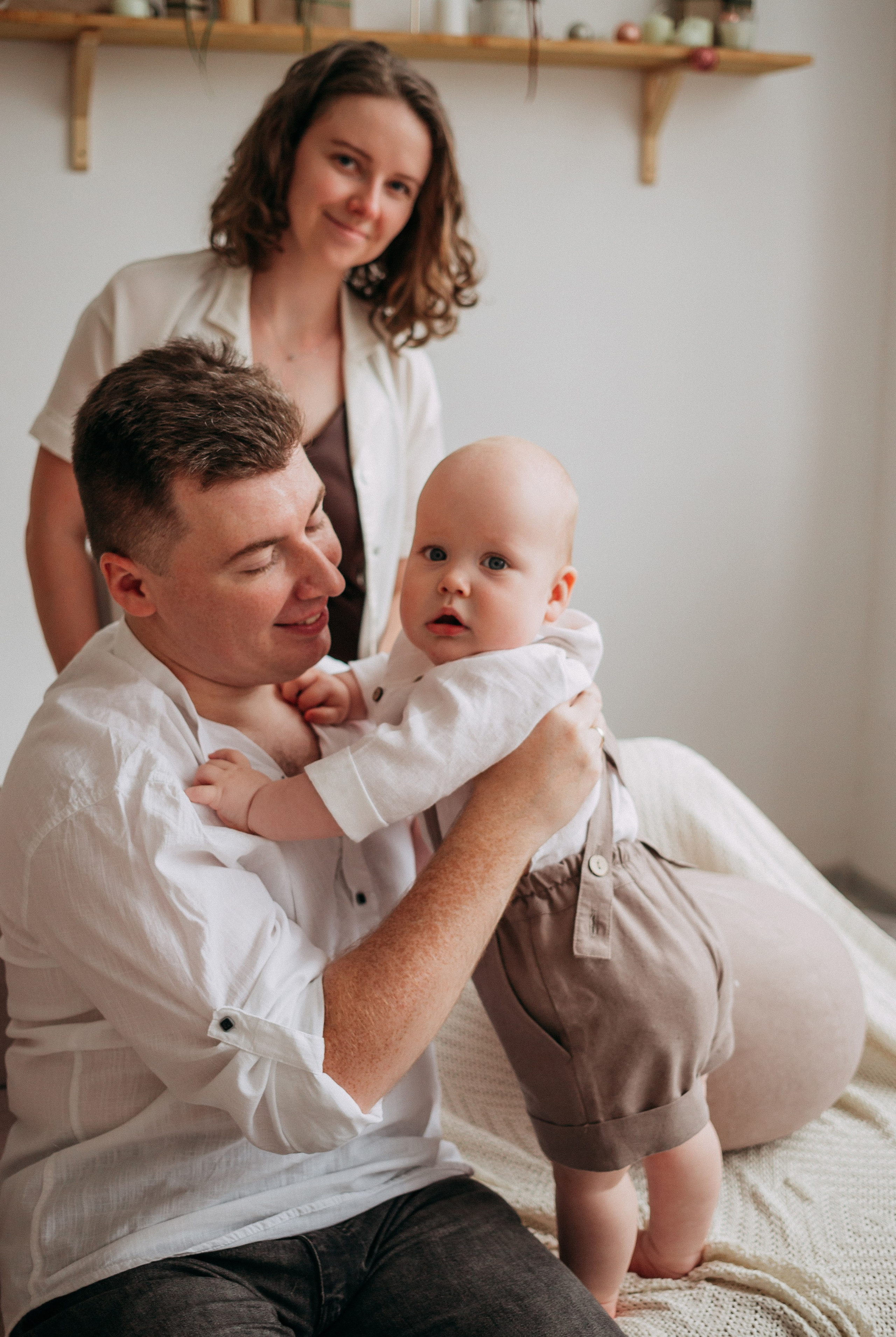 Семейная новогодняя фотосессия. Фотограф в Санкт-Петербурге Гарипова Валерия