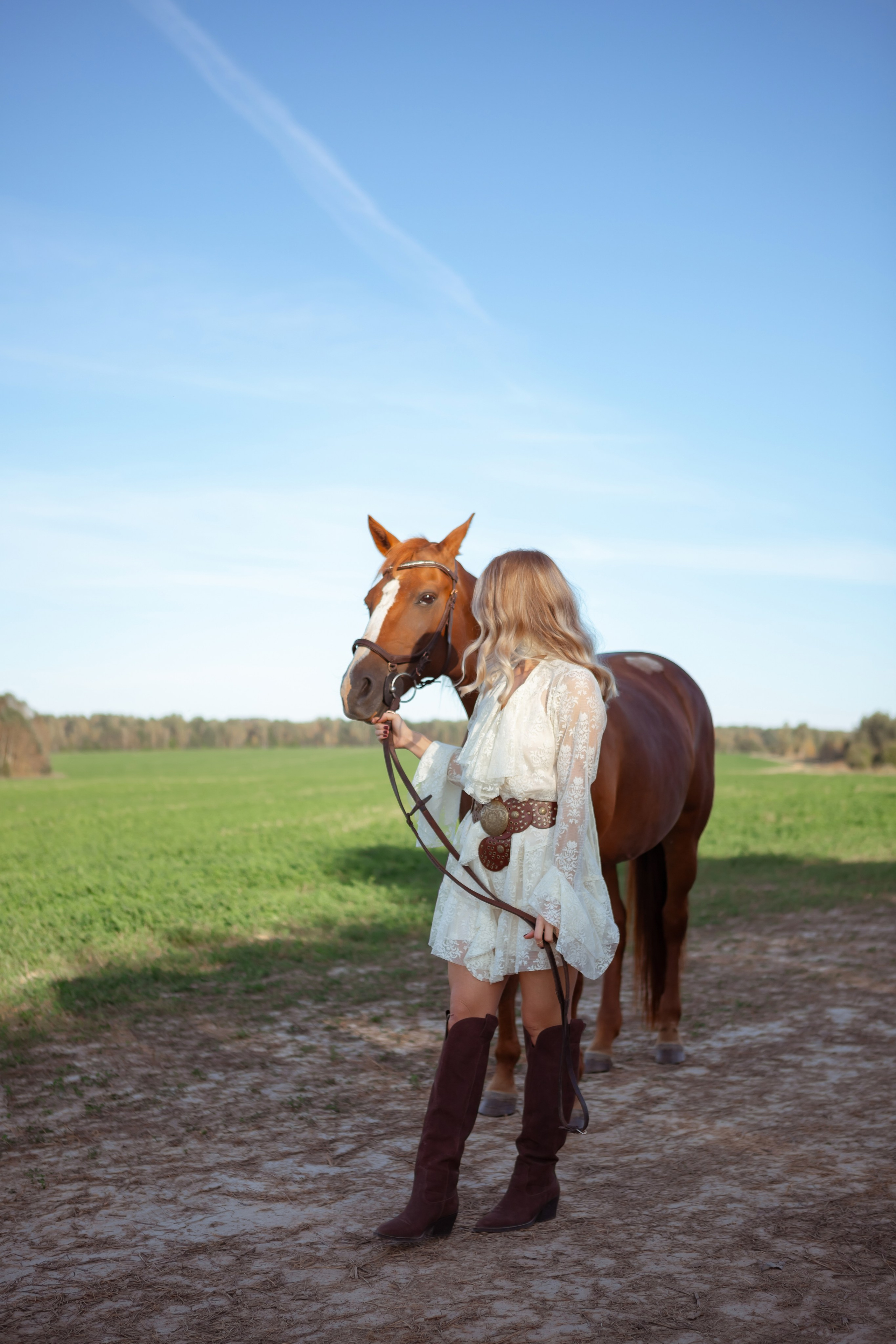 Съемка Елизавета с лошадьми. Фотограф Калуга