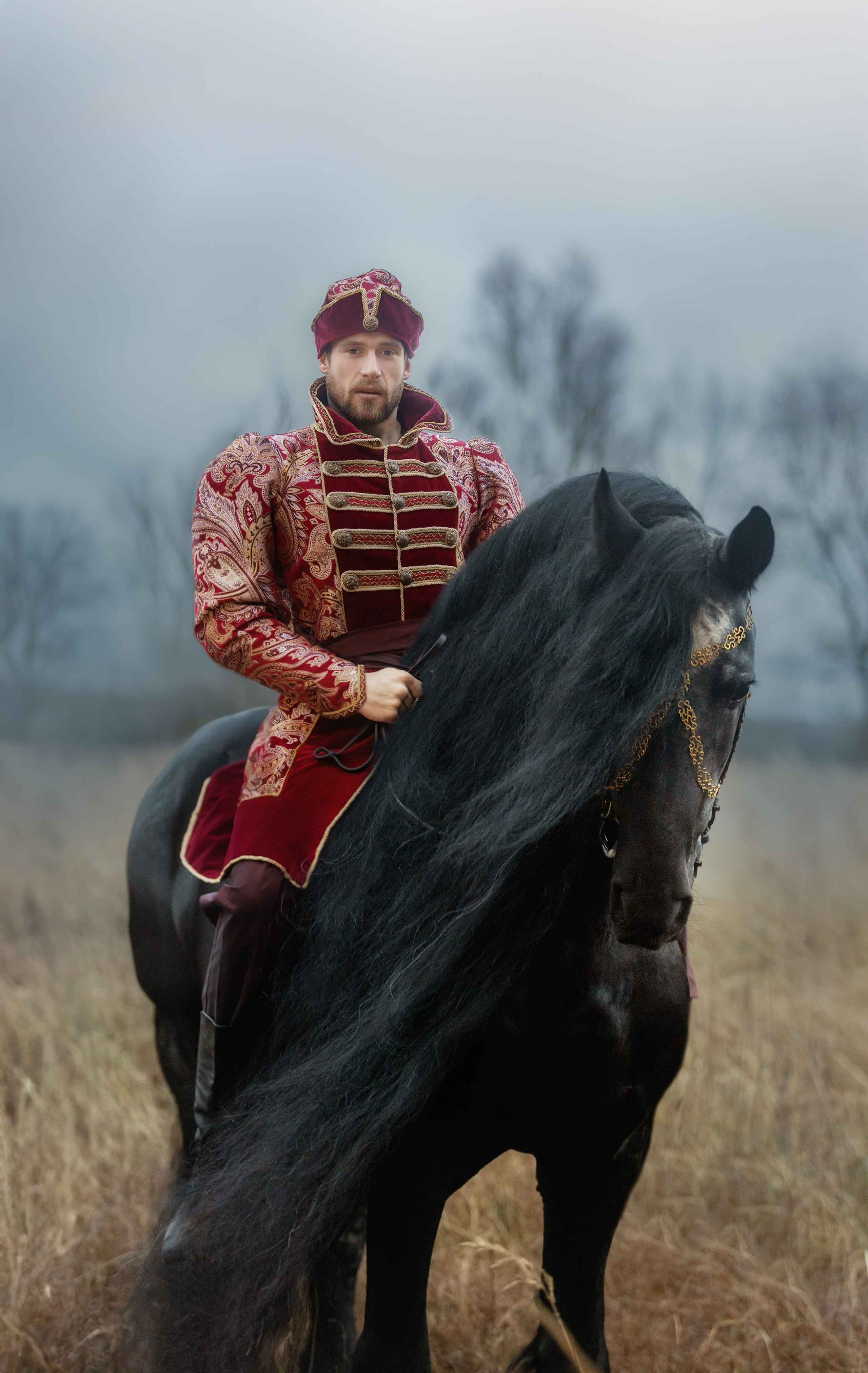 Русские костюмы, образы. Ольга Бажутова конный и портретный фотограф в Москве