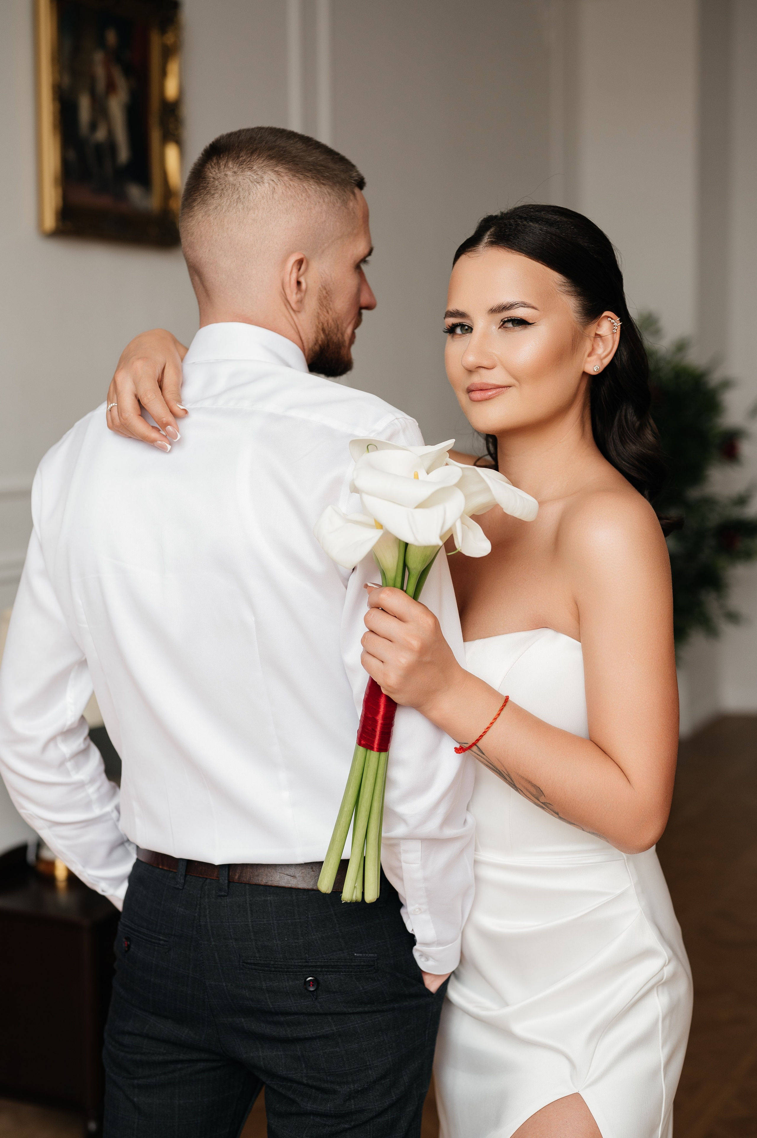 Свадебная фотосессия в студии. Свадебный и семейный фотограф в Краснодаре Алина Мельник