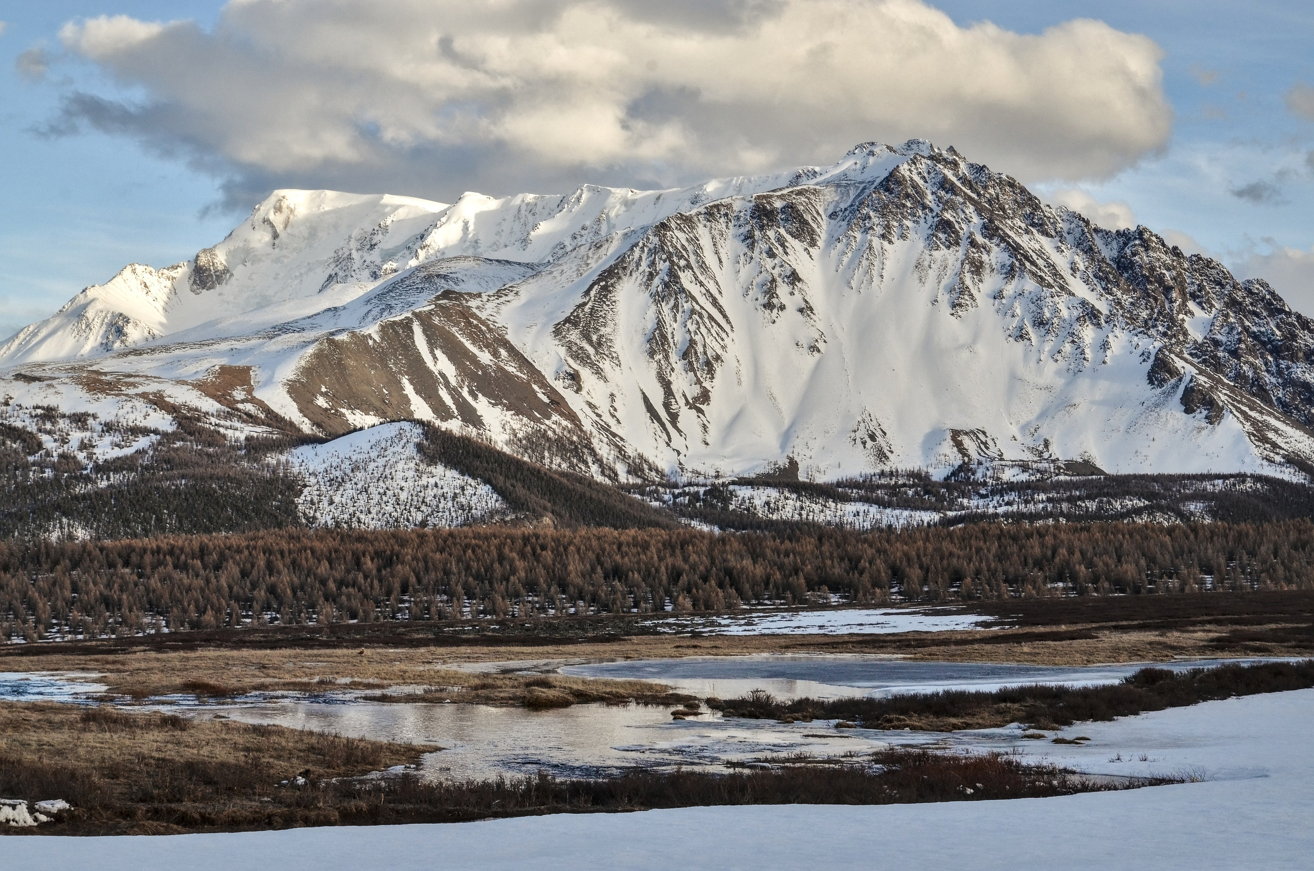 Алтай, Северо Чуйский хребет, курайская степь