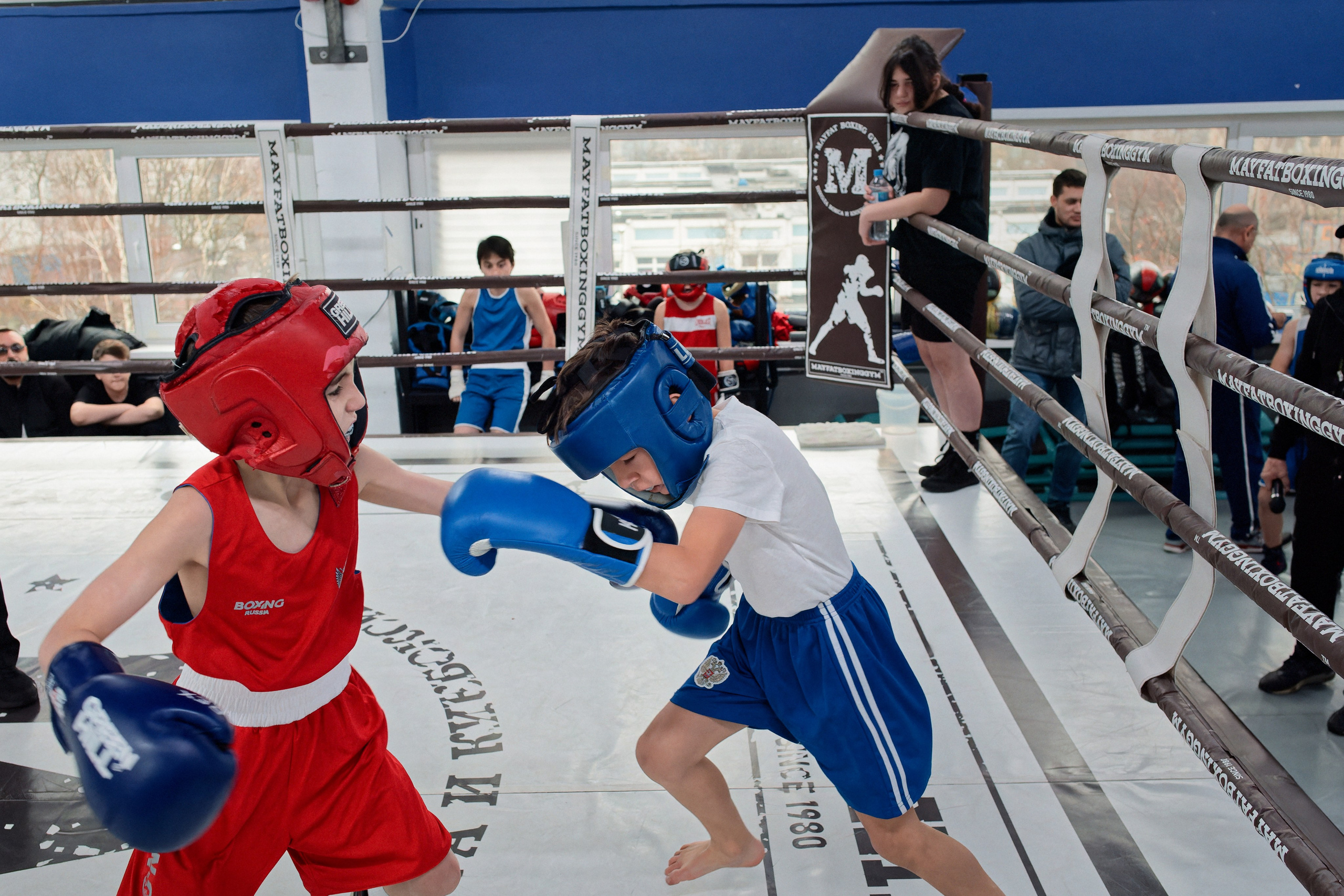 «Открытый ринг» в школе бокса Сергея Майфата. Зеленоград, 12.11.2023 г. Фотограф Никифоров-Гордеев Сергей. Москва и МО