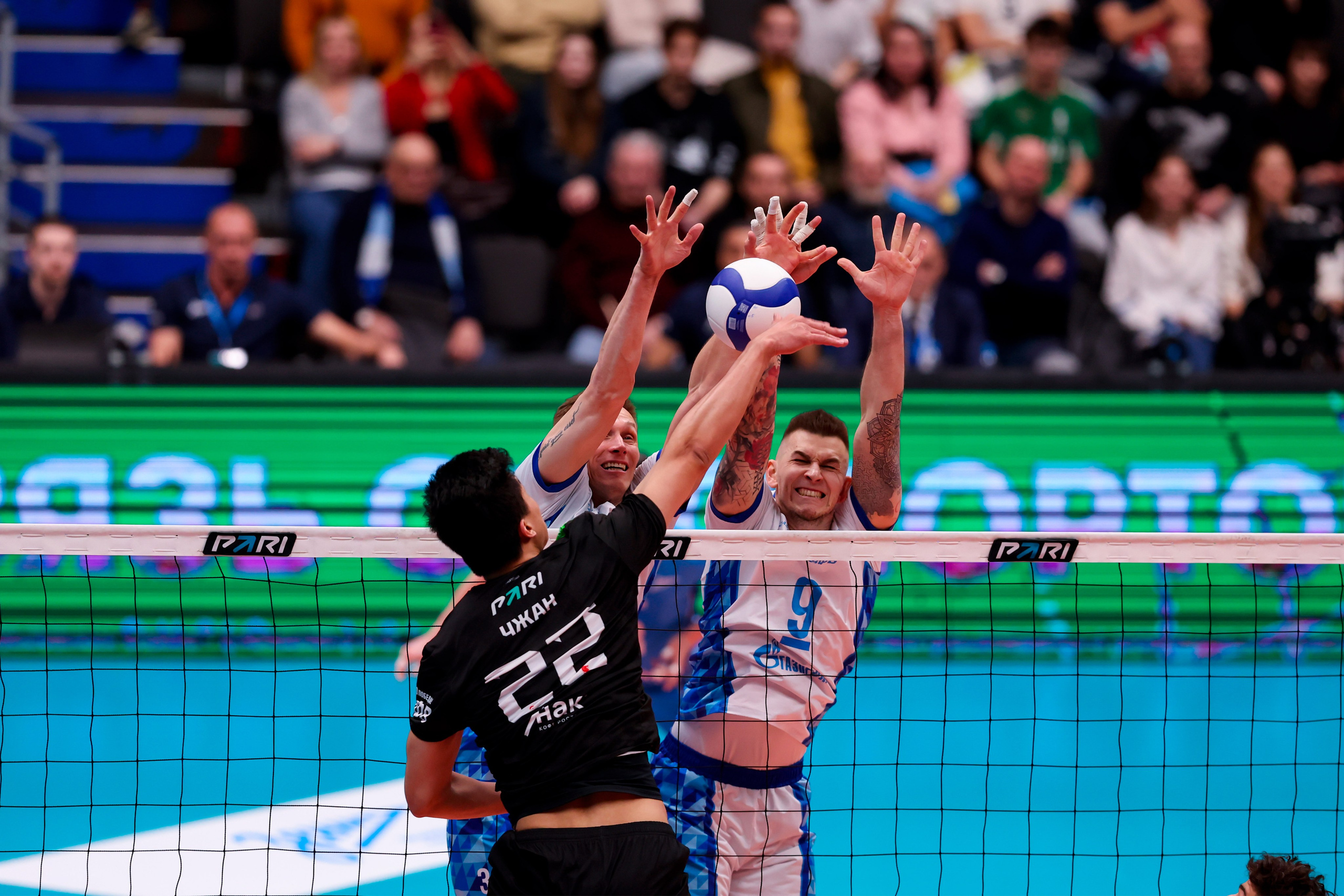 ВК Зенит — ВК Белогорье 08.04.2025. Спортивный и репортажный фотограф Антон Тереханов