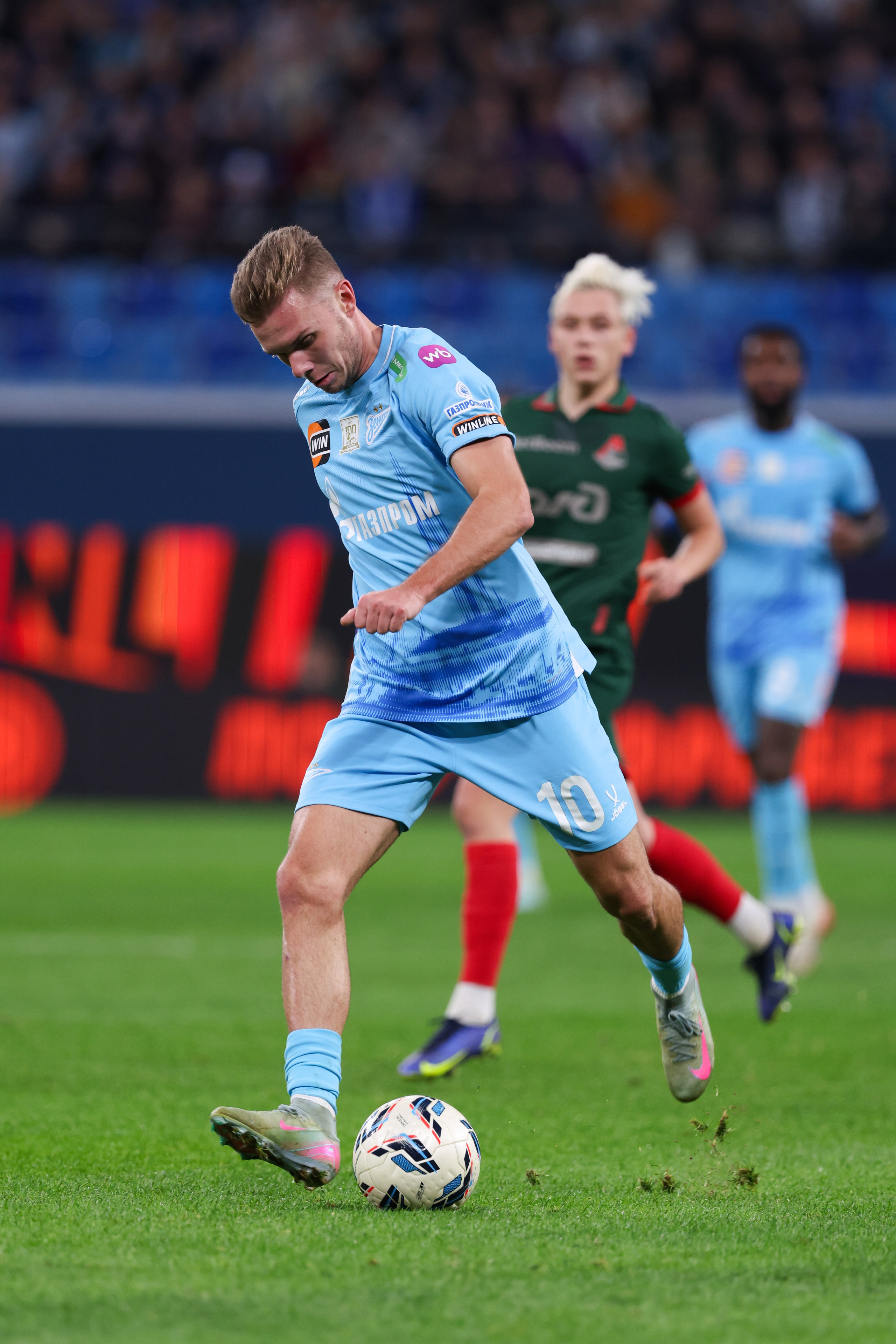 ФК «Зенит» — ФК «Локомотив» 14 тур РПЛ 01.11.2025. Спортивный и репортажный фотограф Антон Тереханов