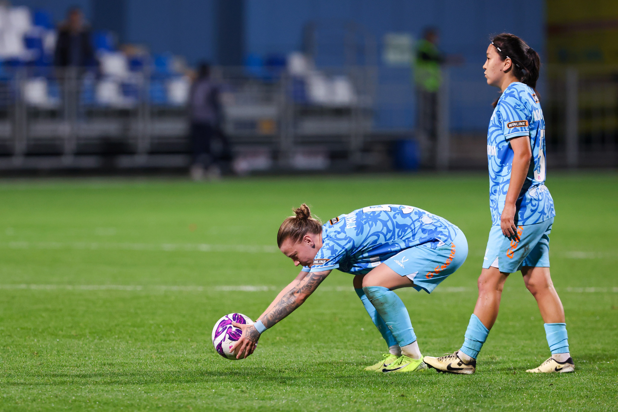 ЖФК «Зенит» — ЖФК «Локомотив» Москва Winline Кубок России 13.09.2025. Спортивный и репортажный фотограф Антон Тереханов