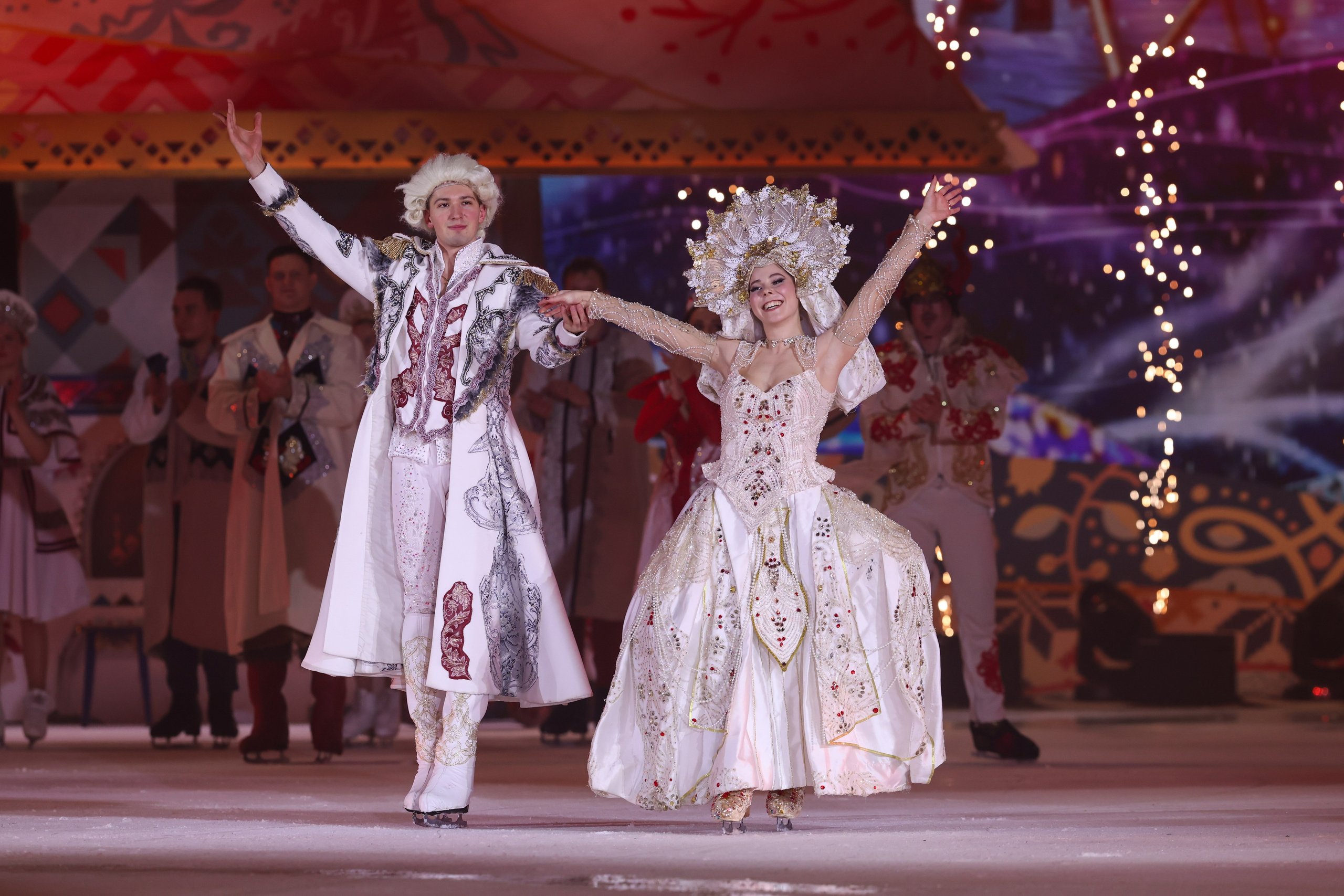 «Вечера на хуторе» ледовое шоу 25.12.2025. Спортивный и репортажный фотограф Антон Тереханов