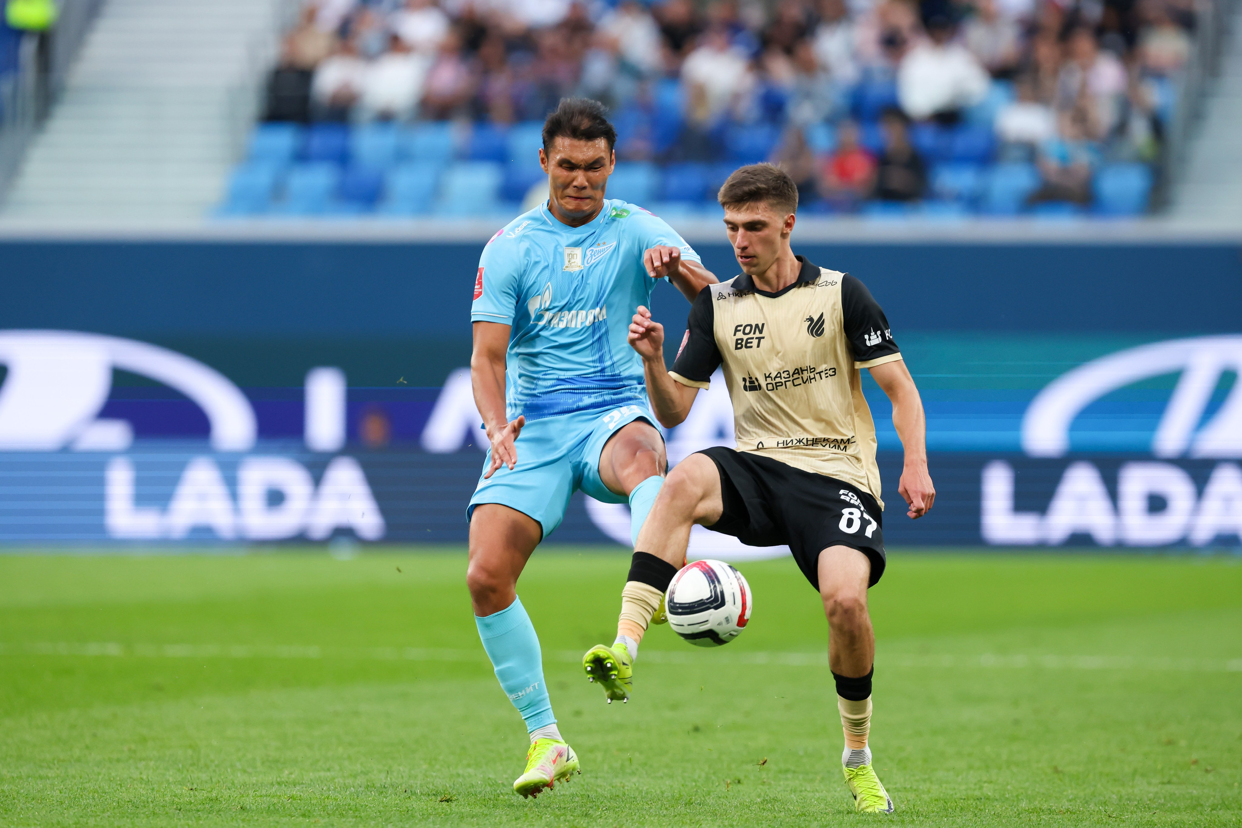 ФК Зенит — ФК Рубин Кубок России 2025/26 12.08.2025. Спортивный и репортажный фотограф Антон Тереханов