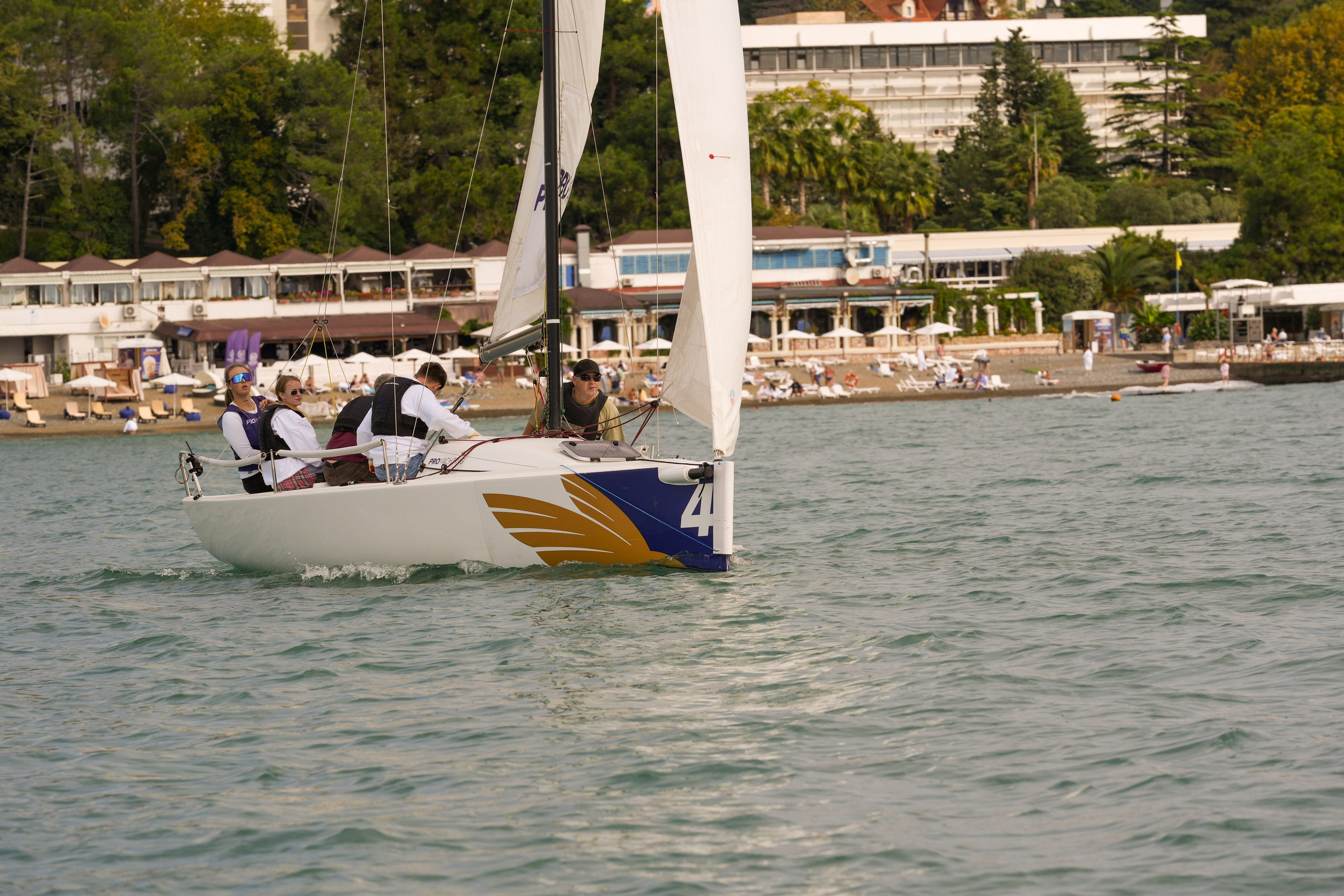 Яхтенная регата для компании Агрегатка. Репортажный фотограф в Красной Поляне и Сочи Павлюченко Екатерина