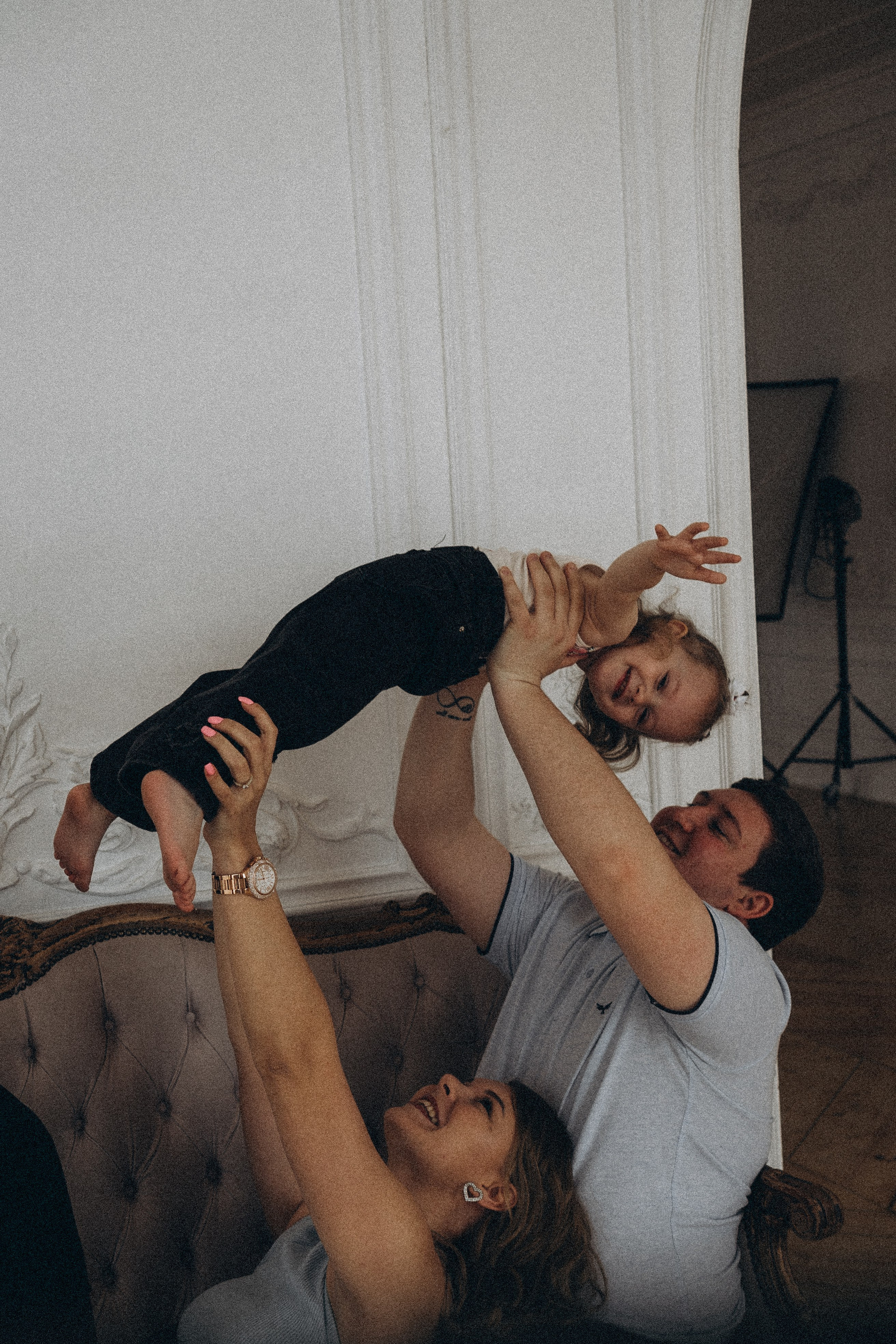 Семейная история в студии. Профессиональный фотограф, Санкт-Петербург — Виктория Богомолова