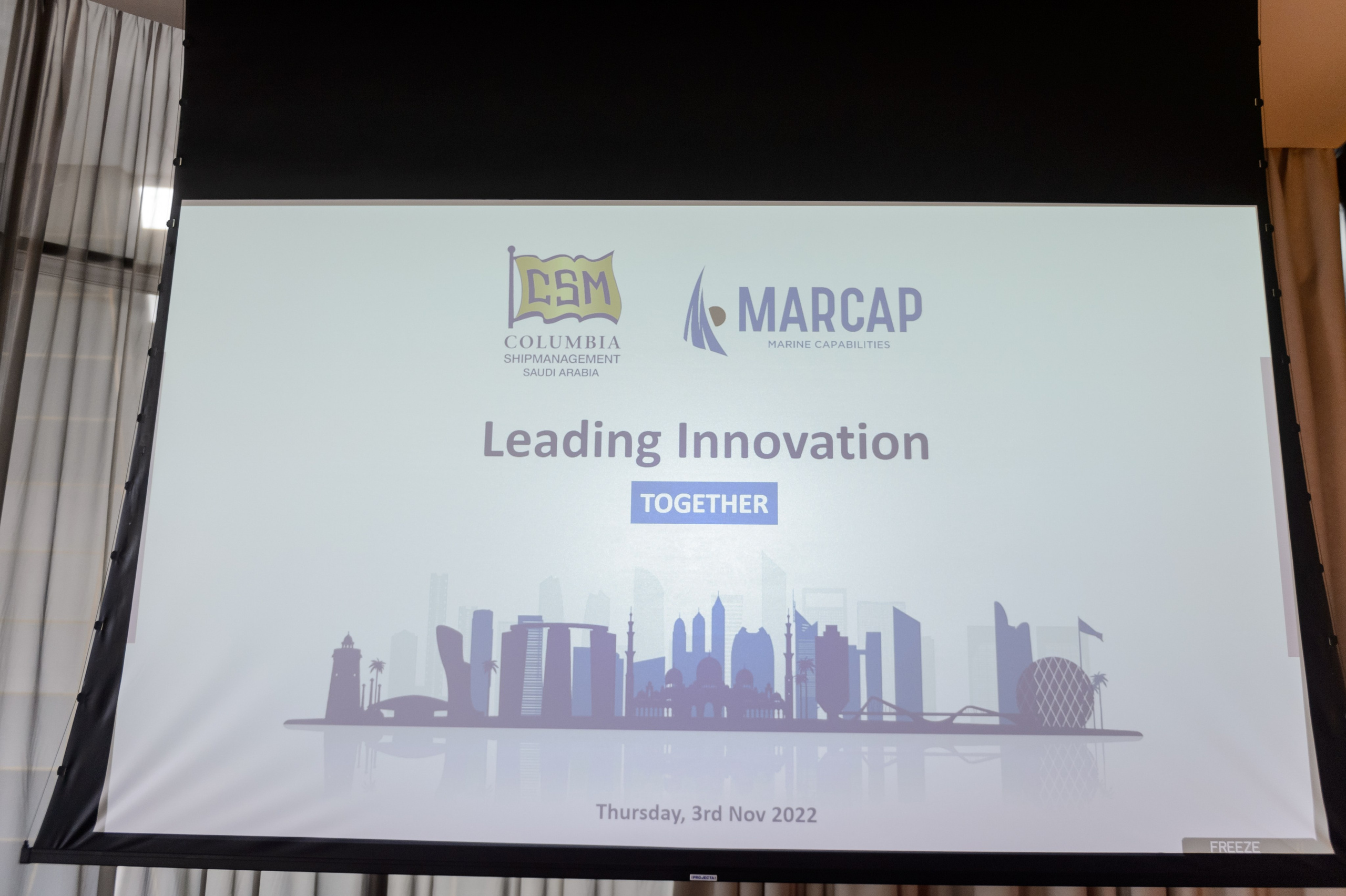 Конференция «MARCAP» (Абу Даби). Фотограф в Москве и Санкт-Петербурге Дарина