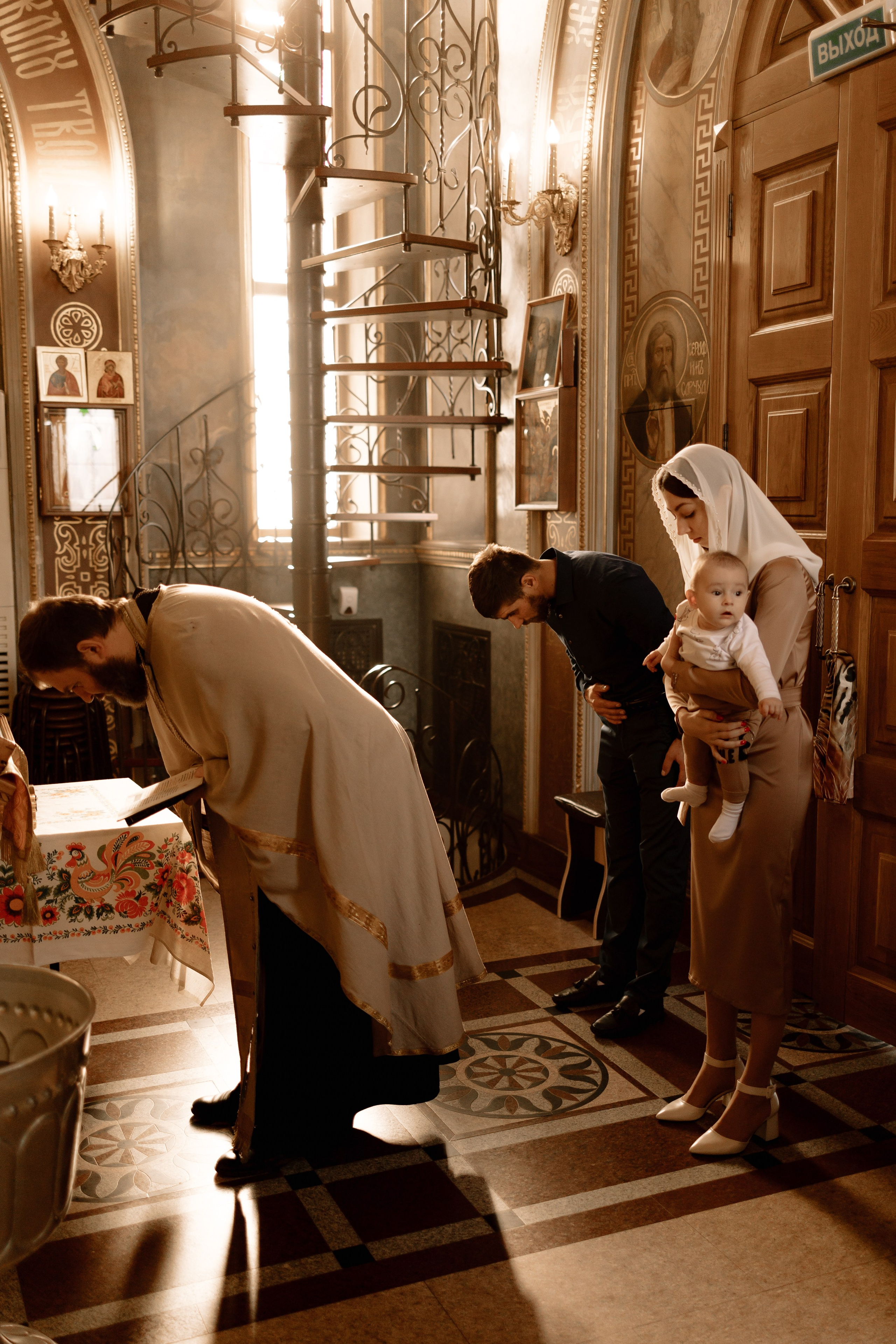 Крещение Тимура. Семейный фотограф в Краснодаре Храмова Анна
