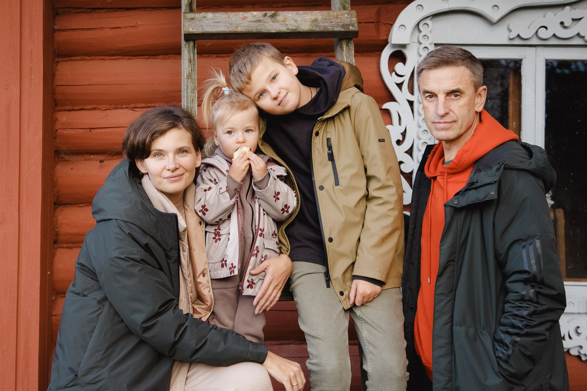 Семейная идиллия на даче. Фотограф в Москве — Ольга Федотова