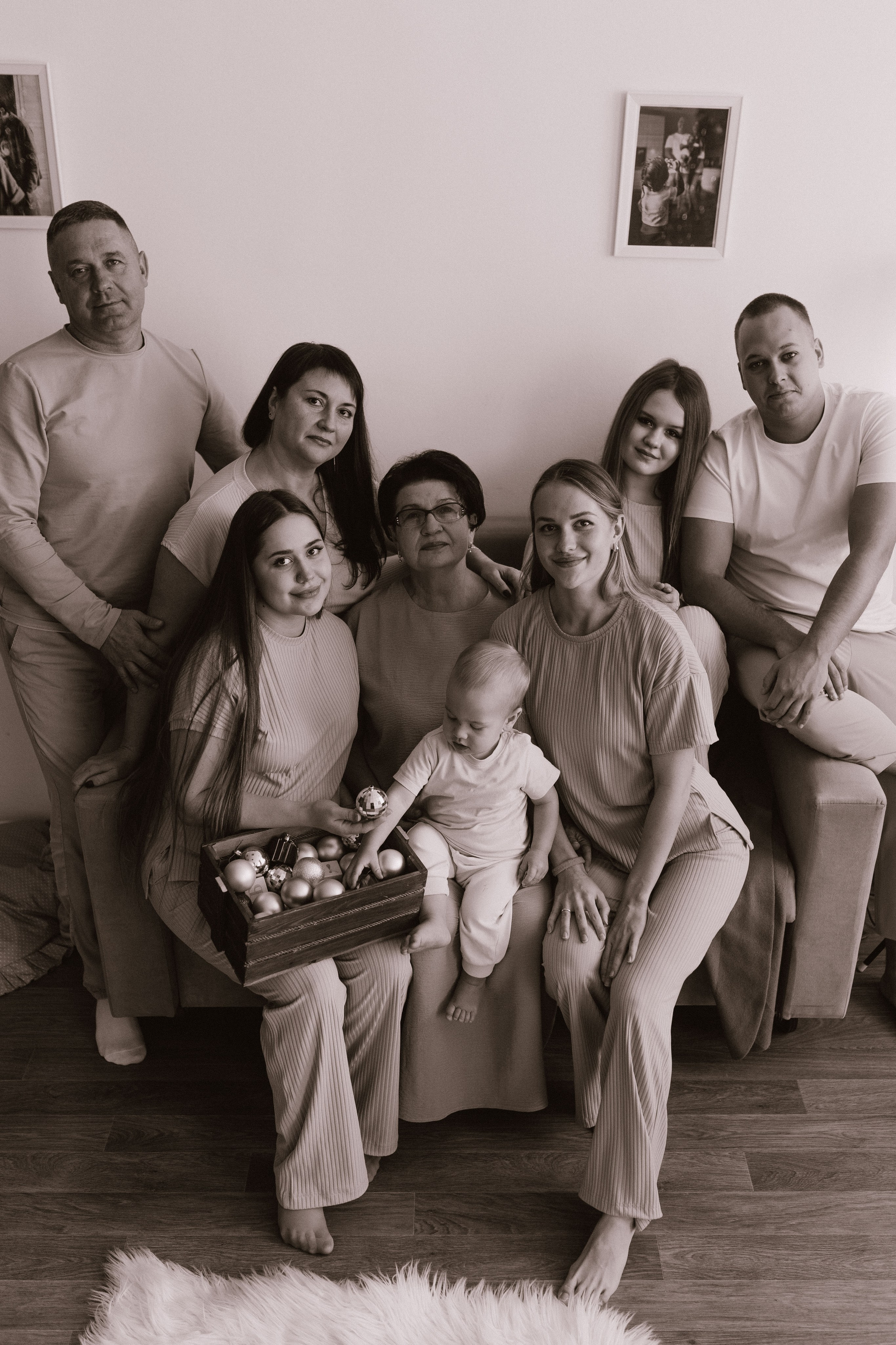 Семейный новый год четыре поколения. Фотограф в Ставрополе Svetlana Matveeva