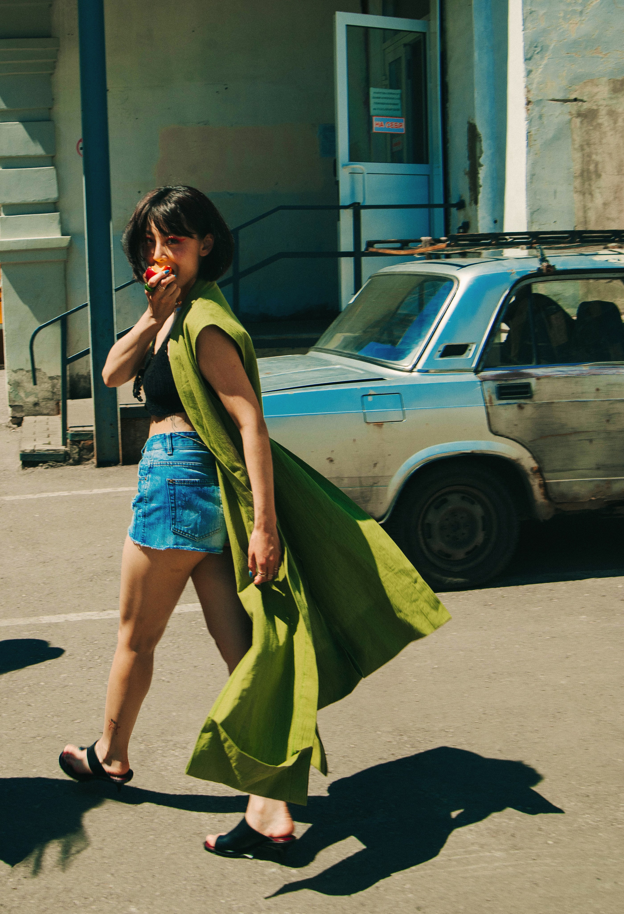 Кампейн для бренда O.SHU. Ксения Glossa. Портретный и репортажный фотограф в Самаре