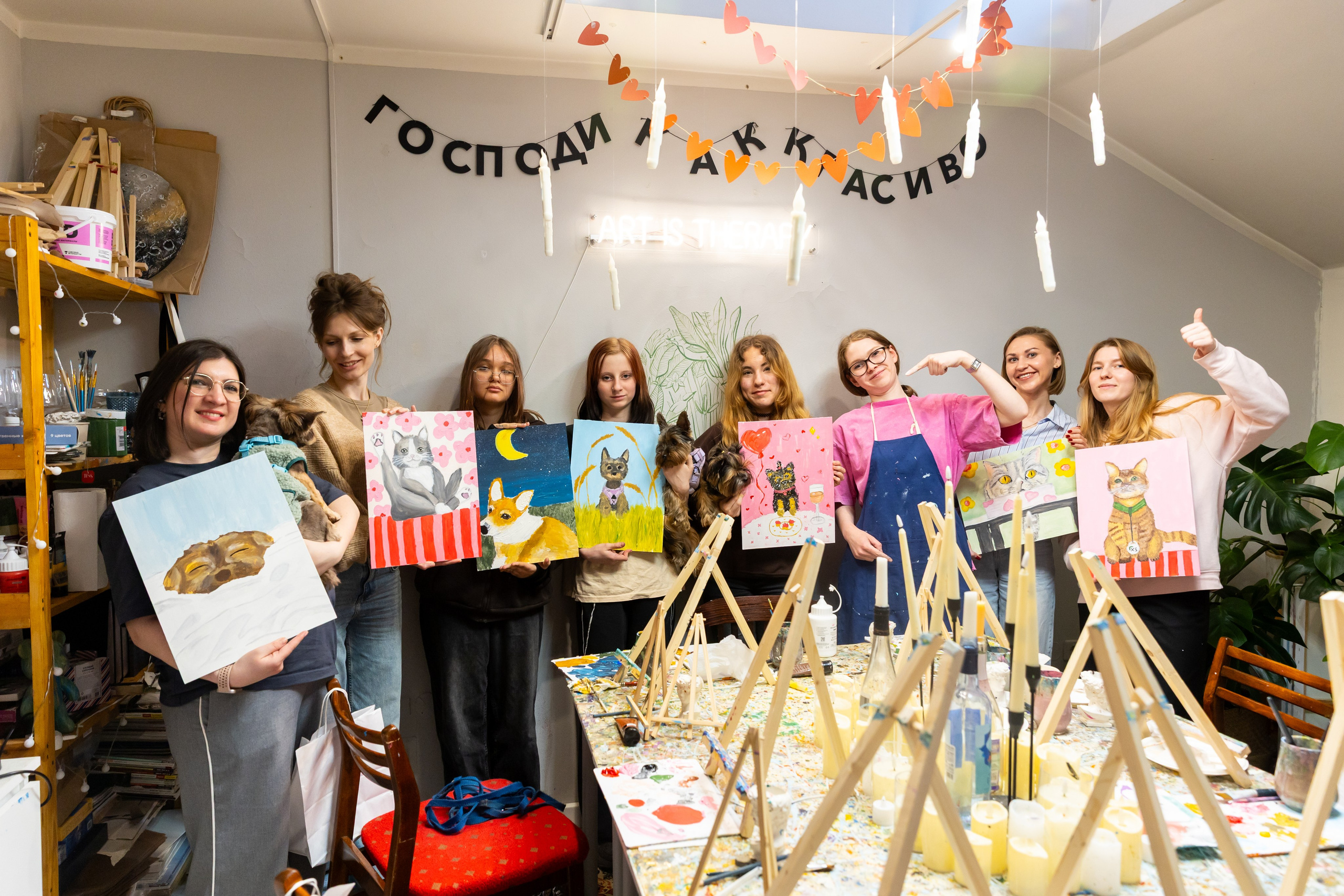 Фотосессия с собаками. Репортажный фотограф — Юрьев Денис, г. Москва