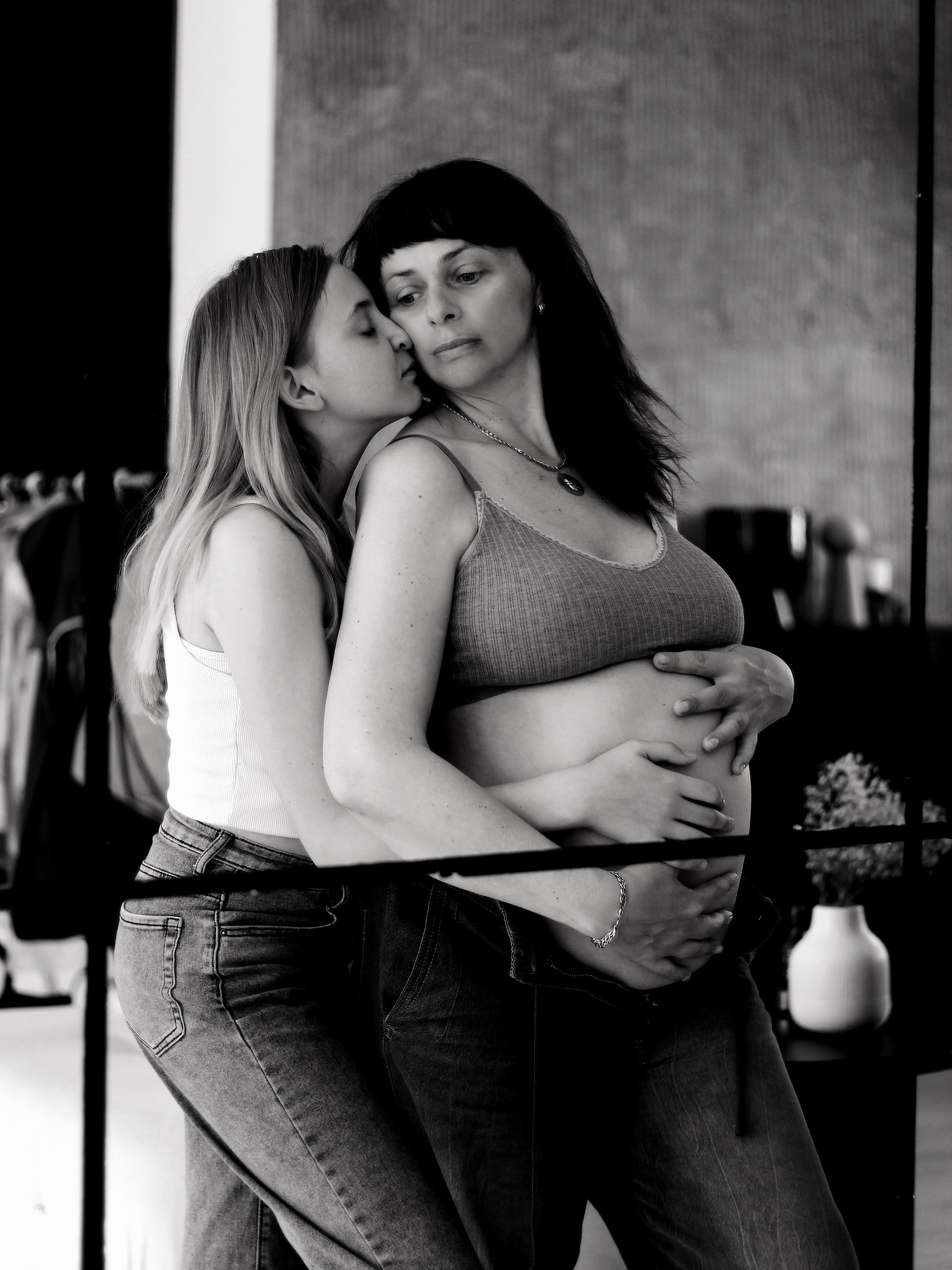 Мама и дочь. Photography Eva