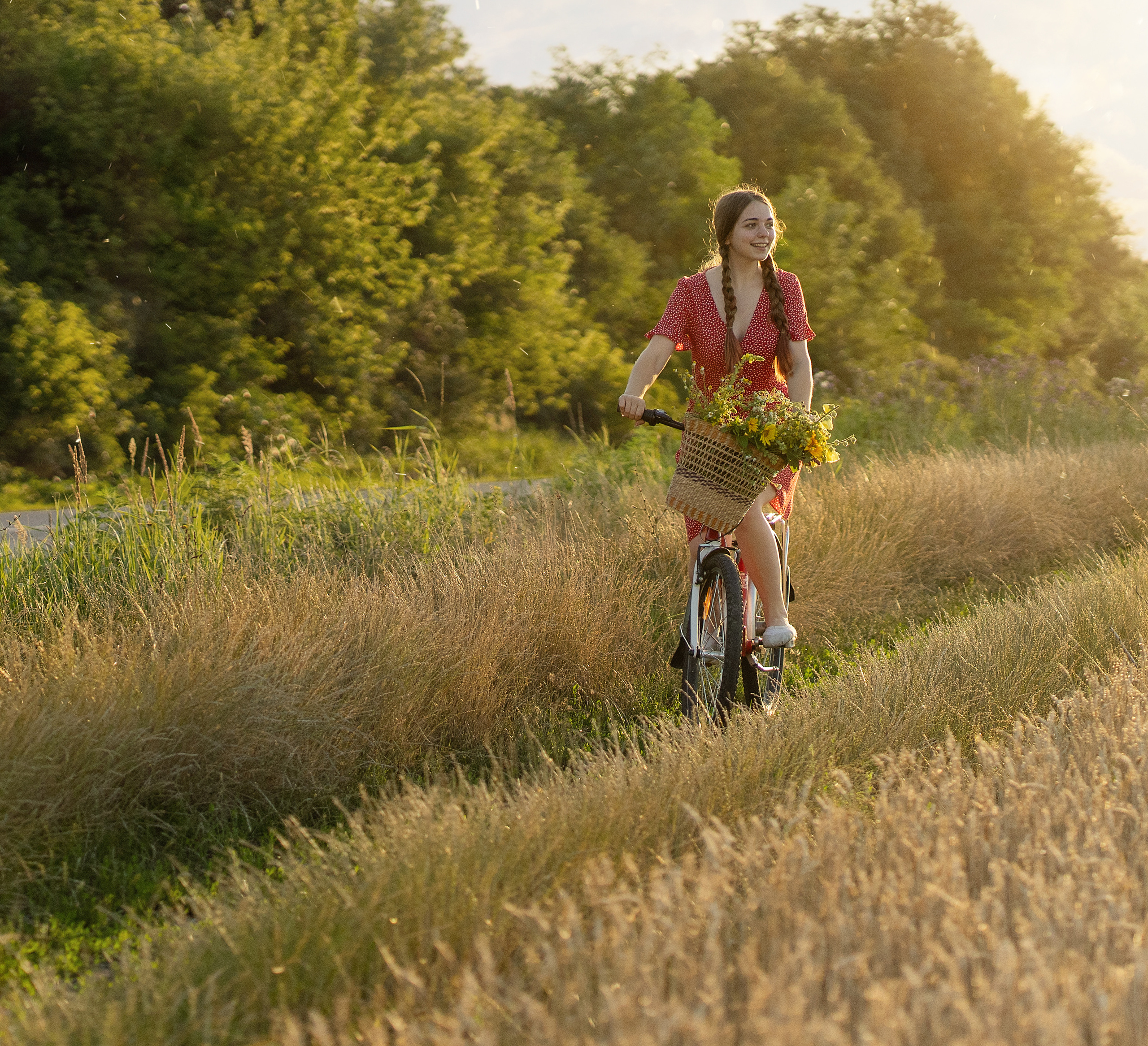 Закат в пшеничном поле. Виктория. Лариса Коновалова — портретный фотограф (Майкоп, Краснодар)