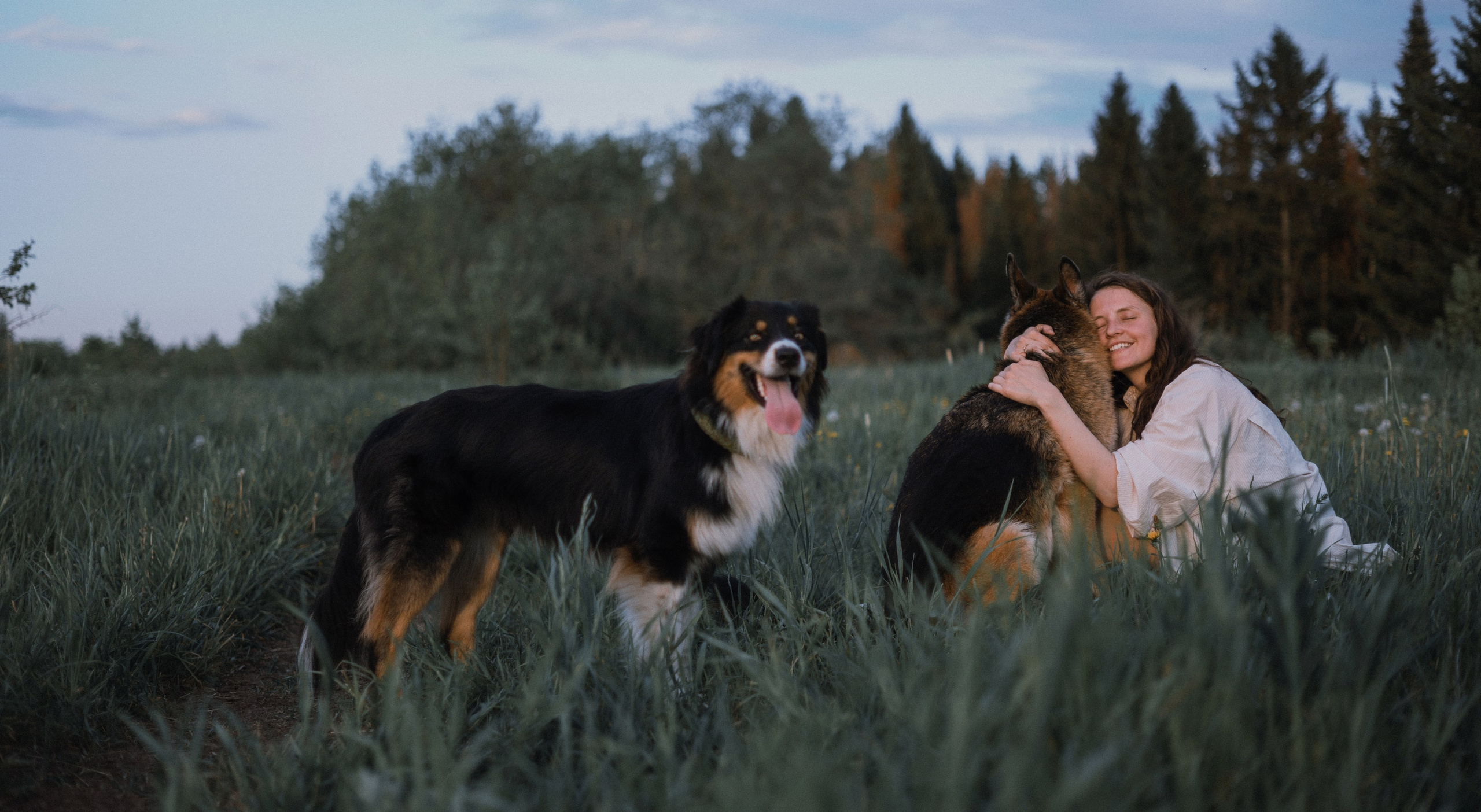 Настя, Шуня, Милка и Тигуан. Фотограф-анималист Богданова Полина