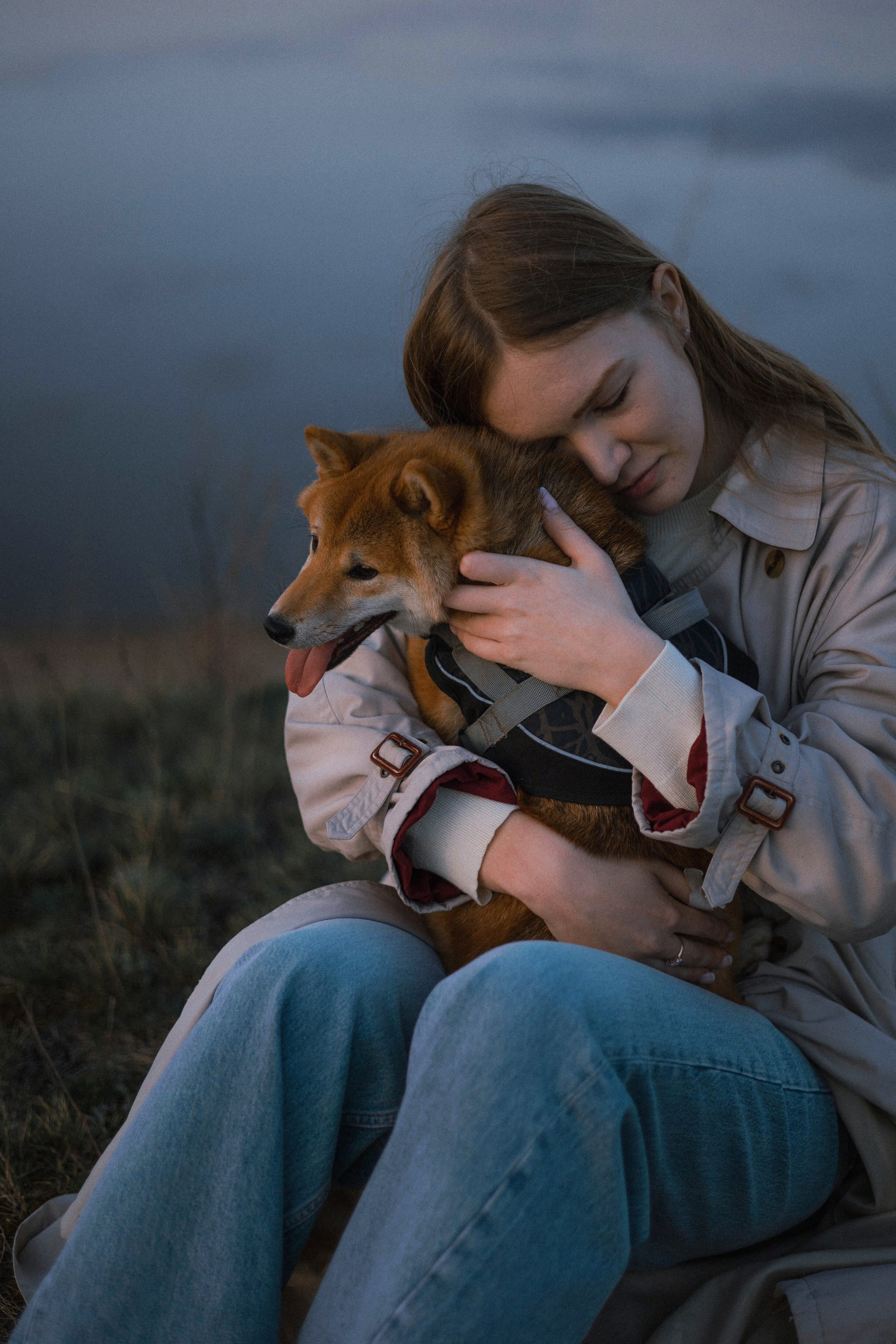 Аня и Шани. Фотограф-анималист Богданова Полина