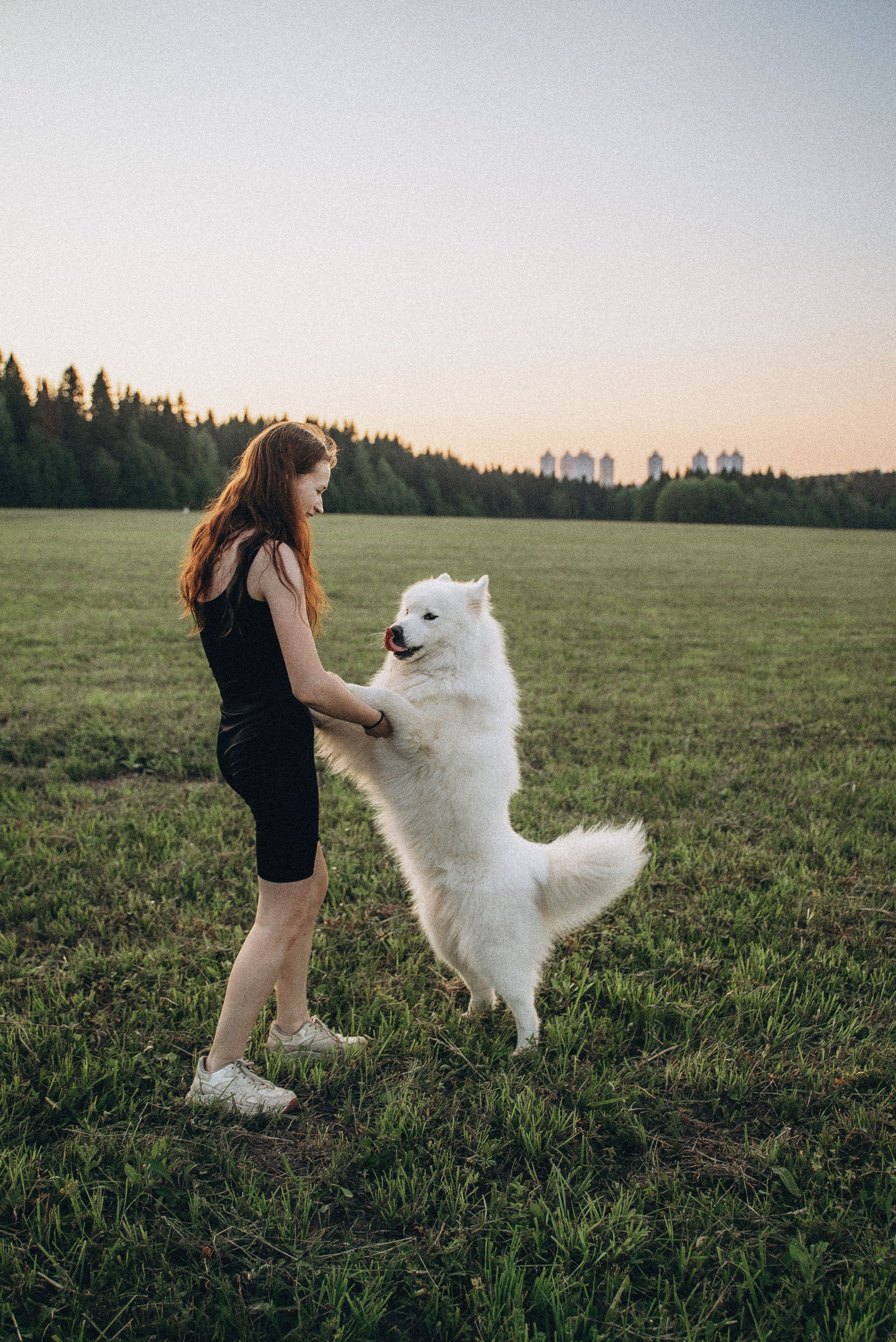 Алёна и Челси. Фотограф-анималист Богданова Полина