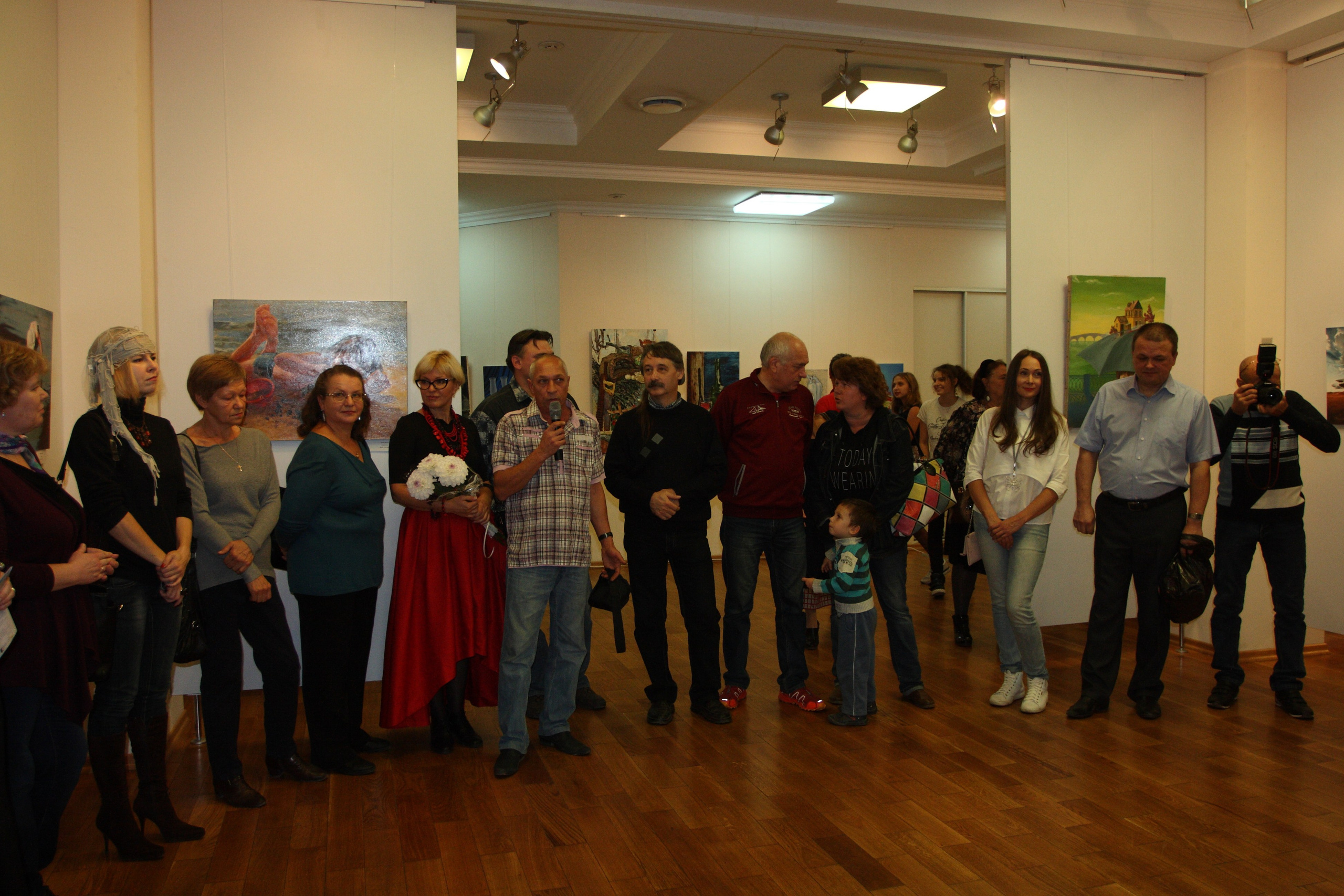 04.10.2016 Открытие выставки «Живопись и фотография». Фотообъединение Самарского областного отделения Союза журналистов России