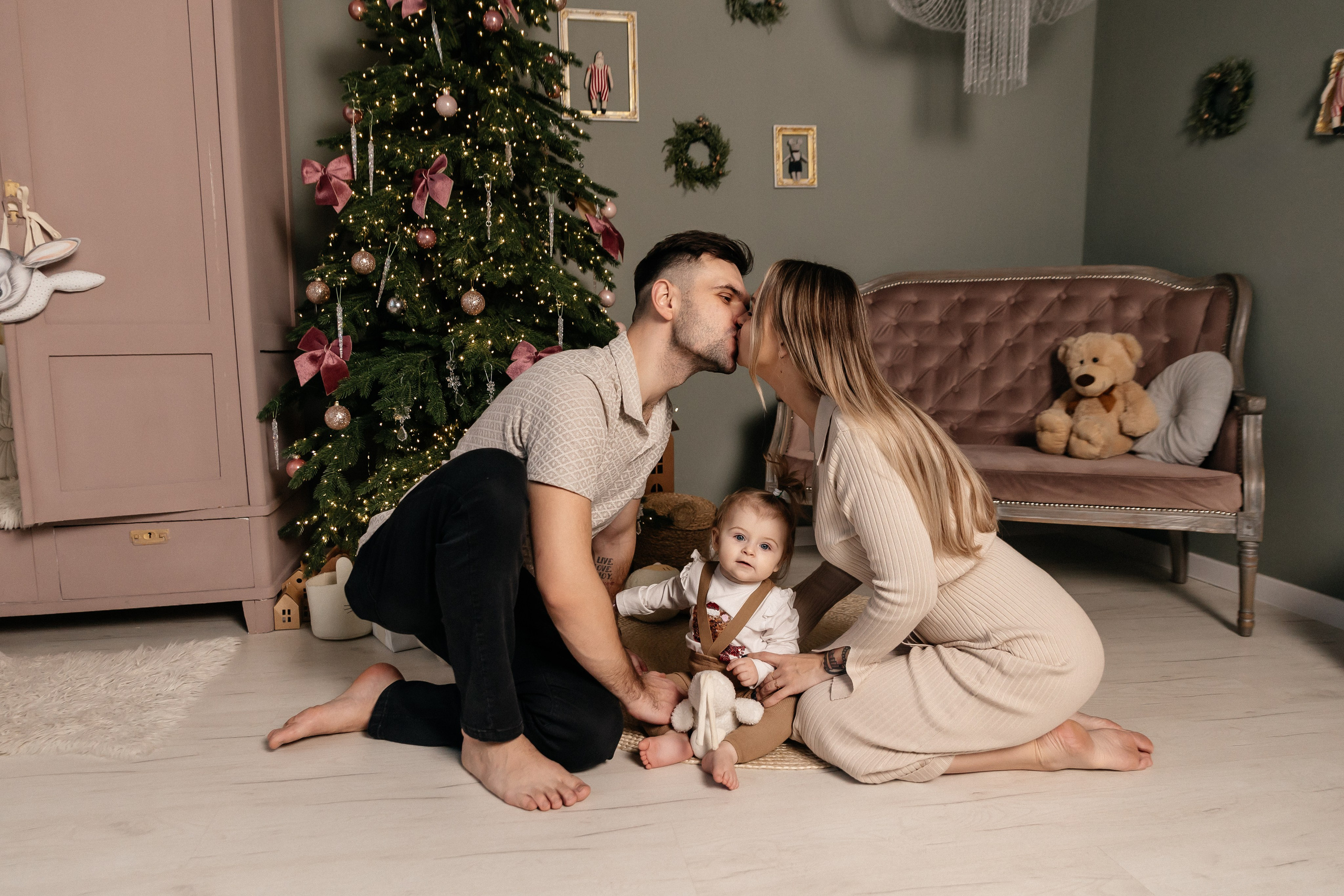 Дима, Аня и Николь. Семейный фотограф Минск Усова Ольга