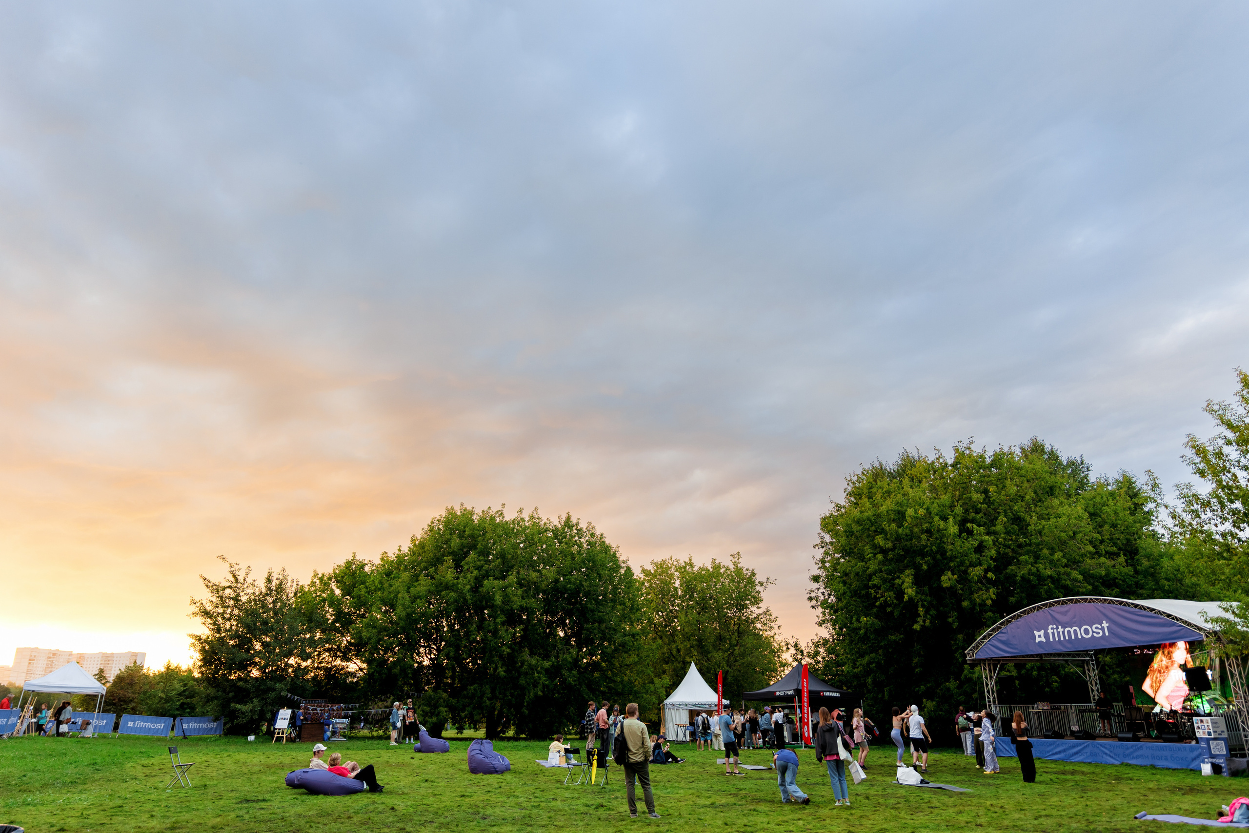 Фестиваль — Пикник Fitmost. Репортажный фотограф Семён Борисов | Москва