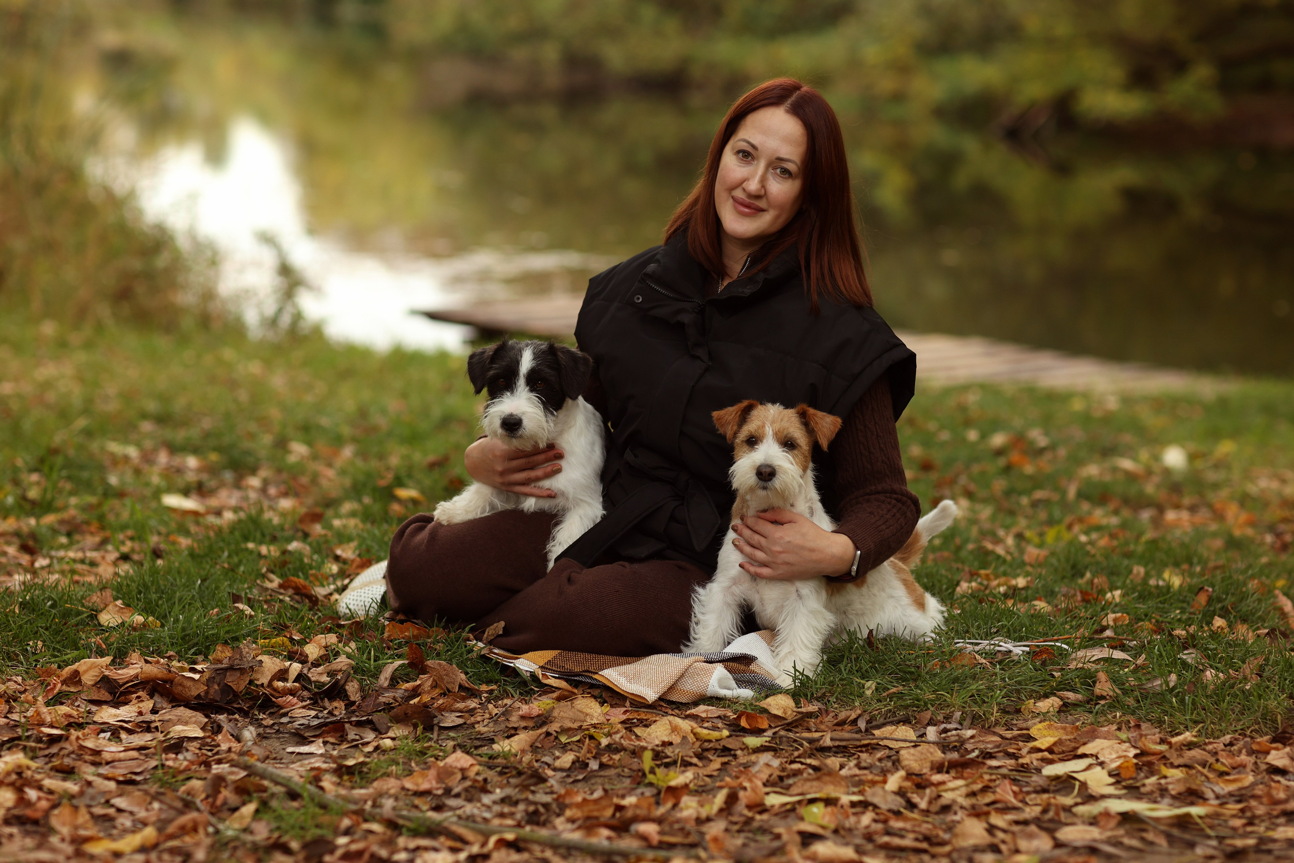 Аня, Броша и Марс. Фотограф — Анималист Наталья Тямушева