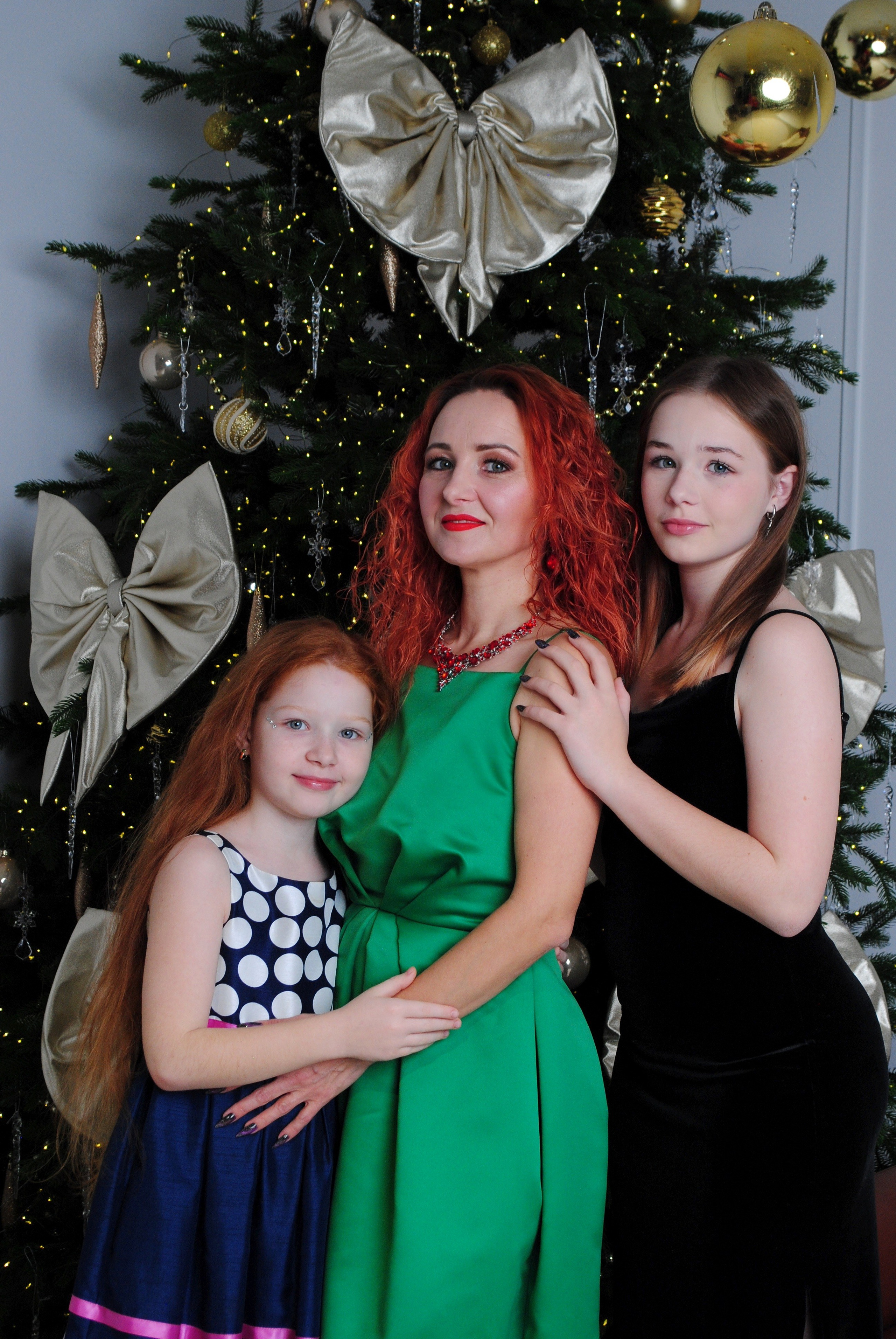 Галина и дочери. Фотограф Мария Мусаелян