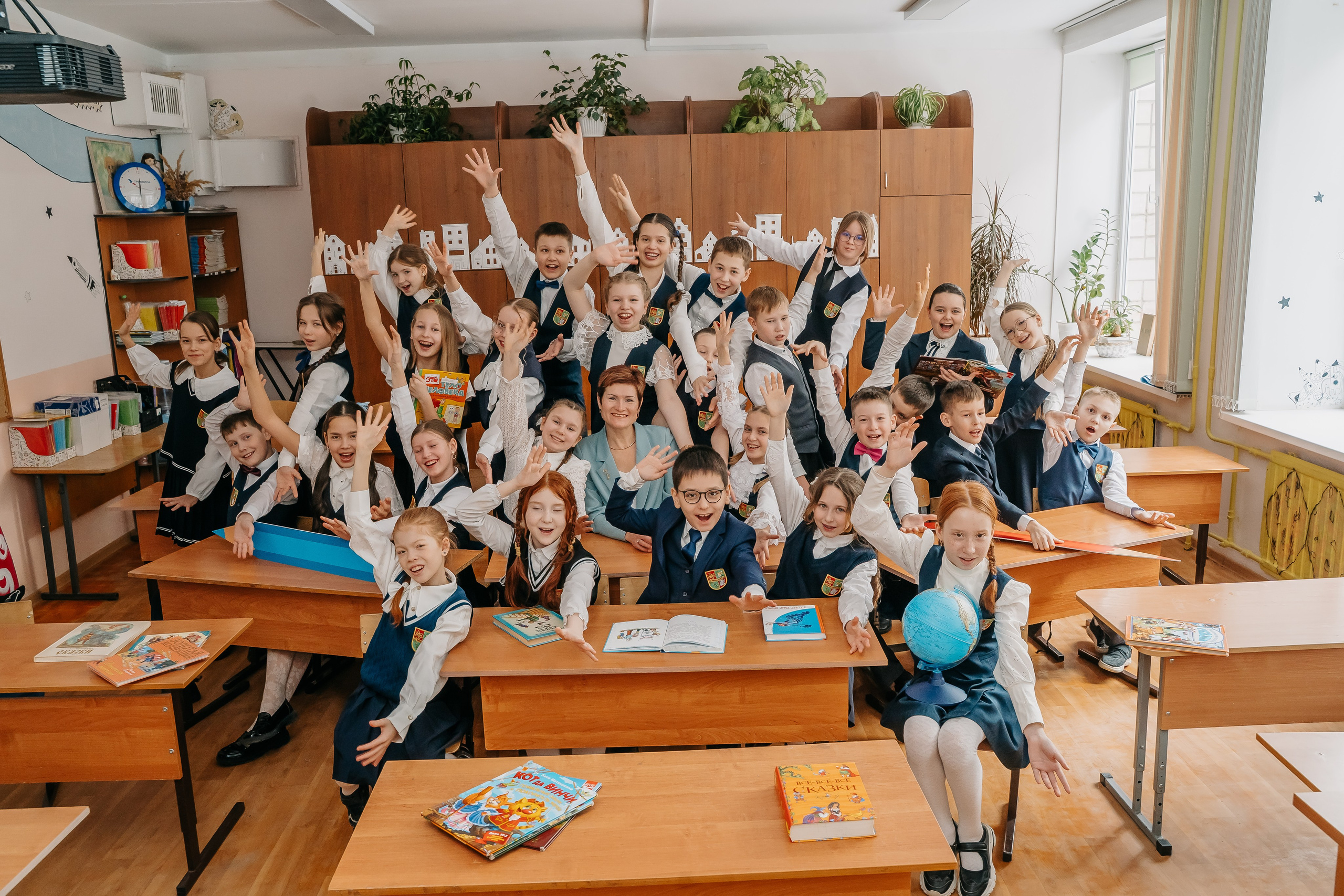 4 класс. Групповые. Фотограф Юлия Сарапульцева, Ижевск