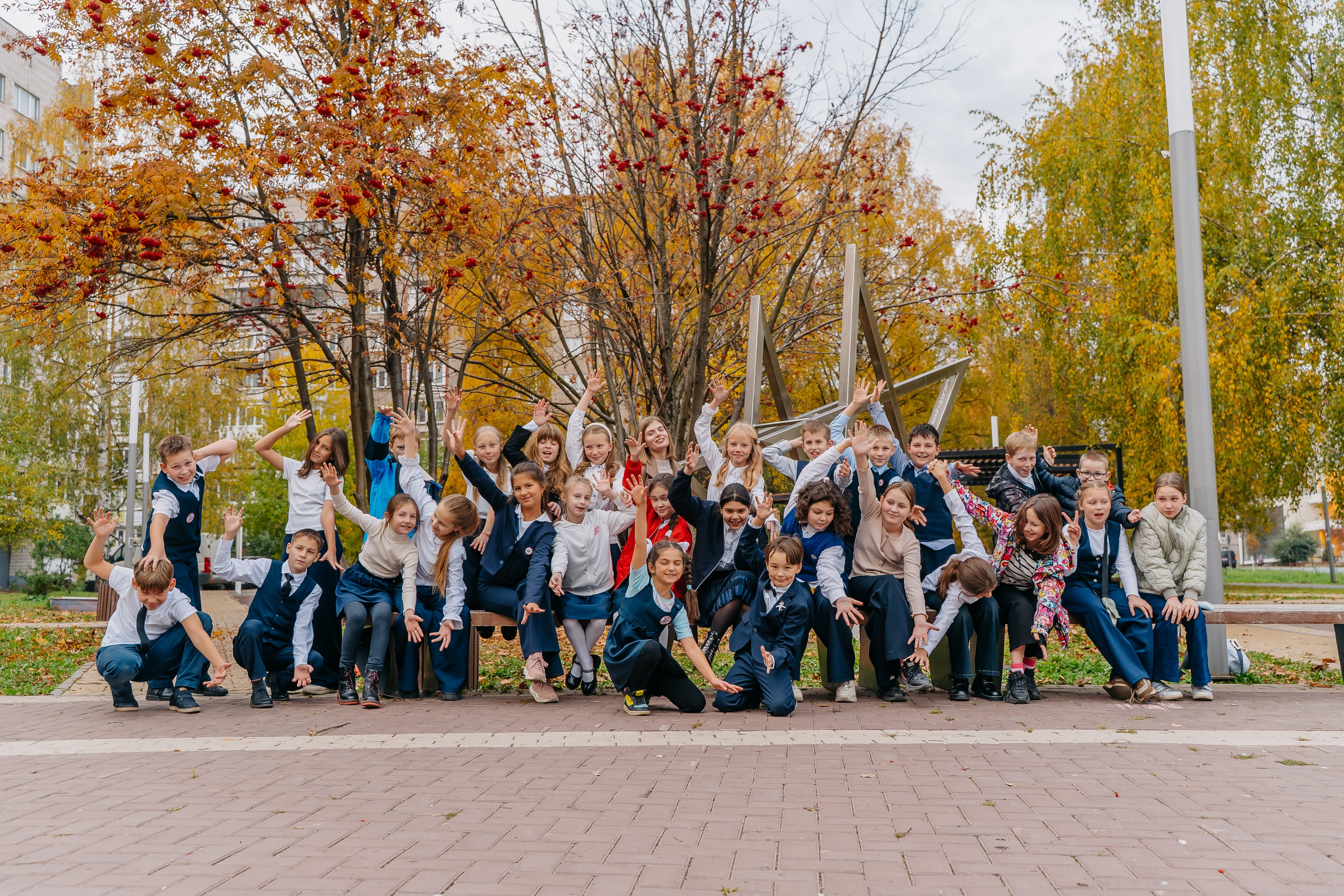4 класс. Групповые. Фотограф Юлия Сарапульцева, Ижевск