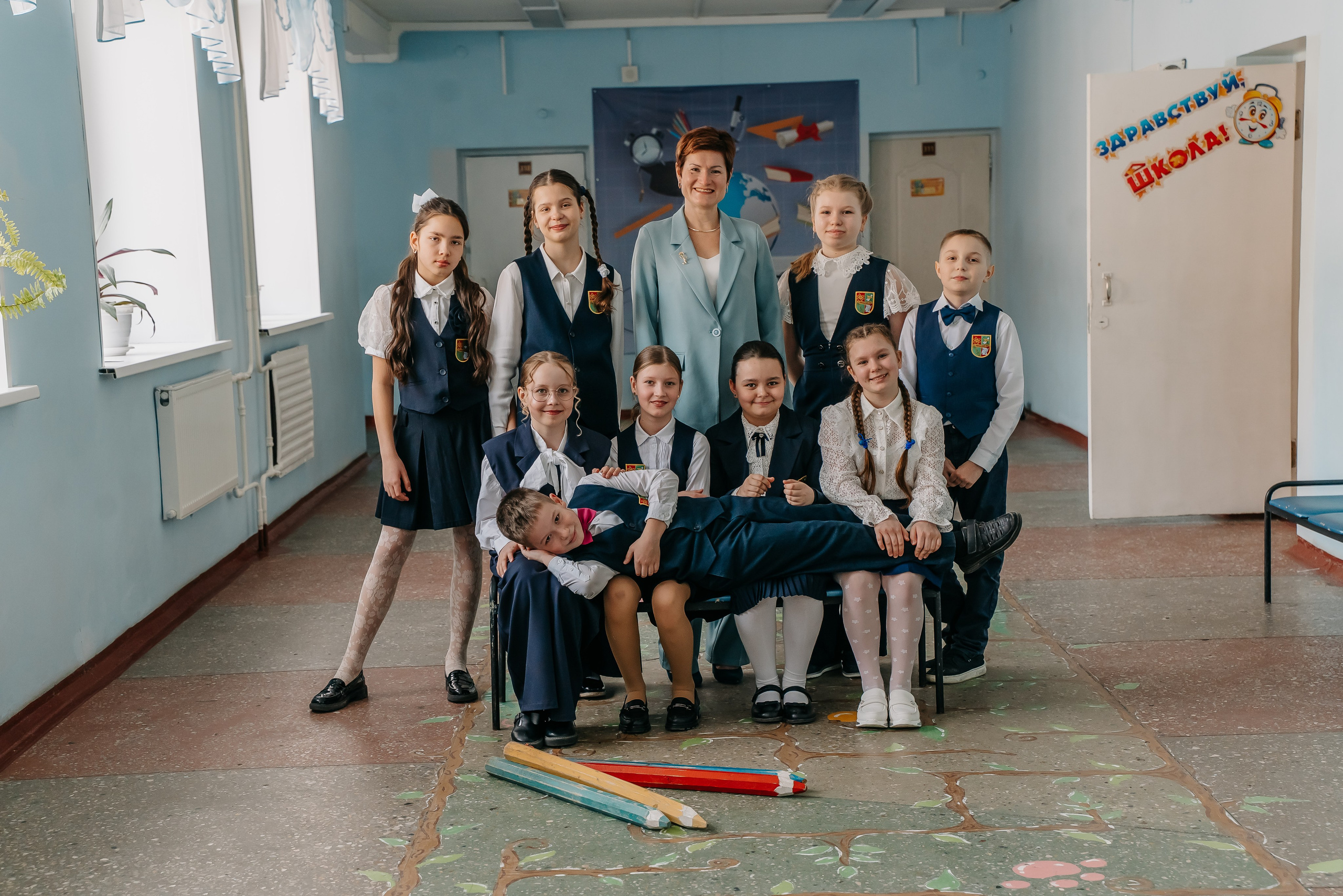 4 класс. Групповые. Фотограф Юлия Сарапульцева, Ижевск