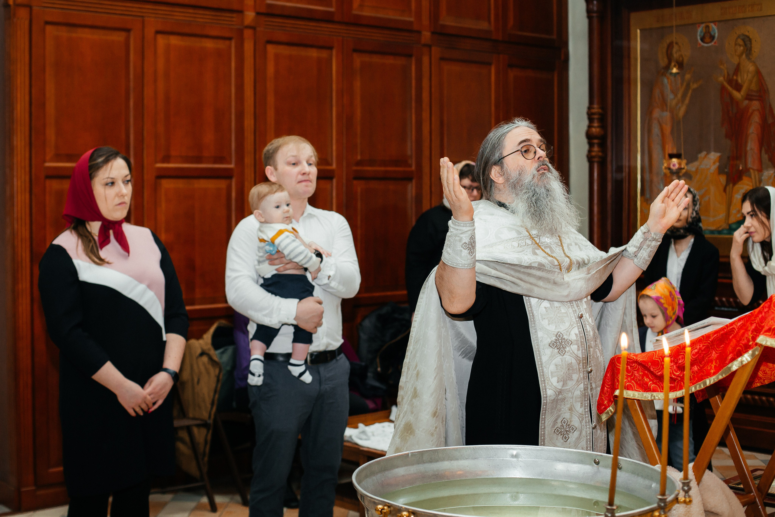 Крещение 30 апреля. Свадебный фотограф Александр Абрамов Москва / Зеленоград