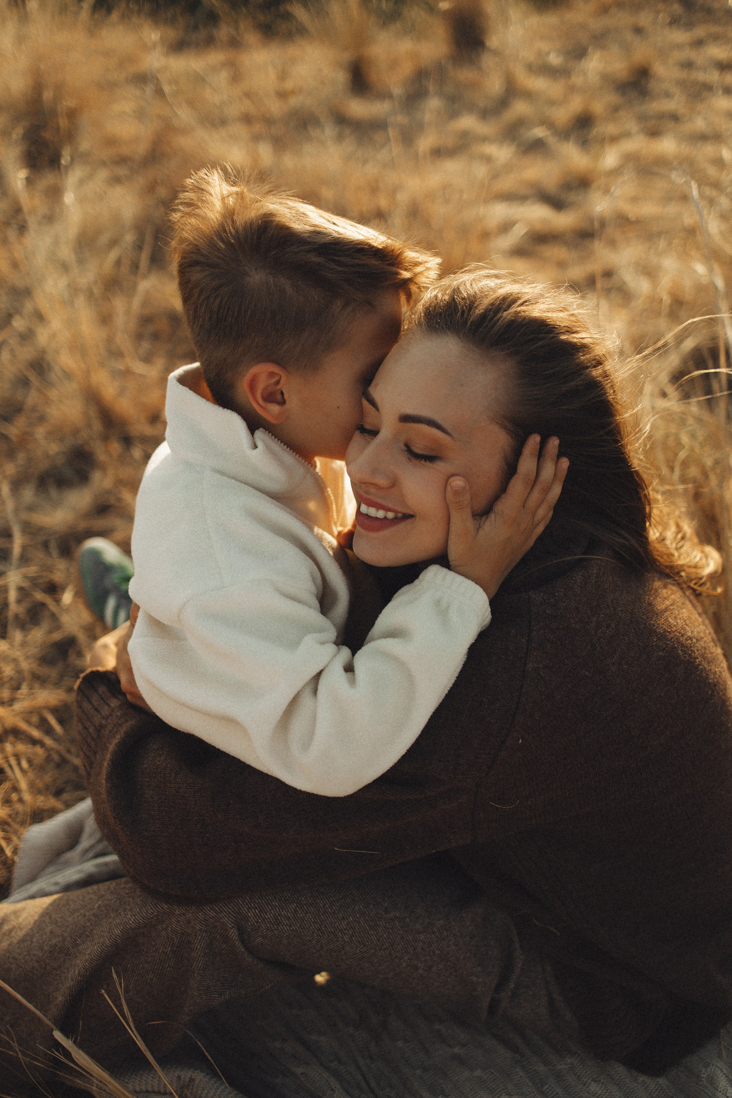 Семейная история, закат в Мержаново. Семейный и детский фотограф, таганрог, ростов-на-дону