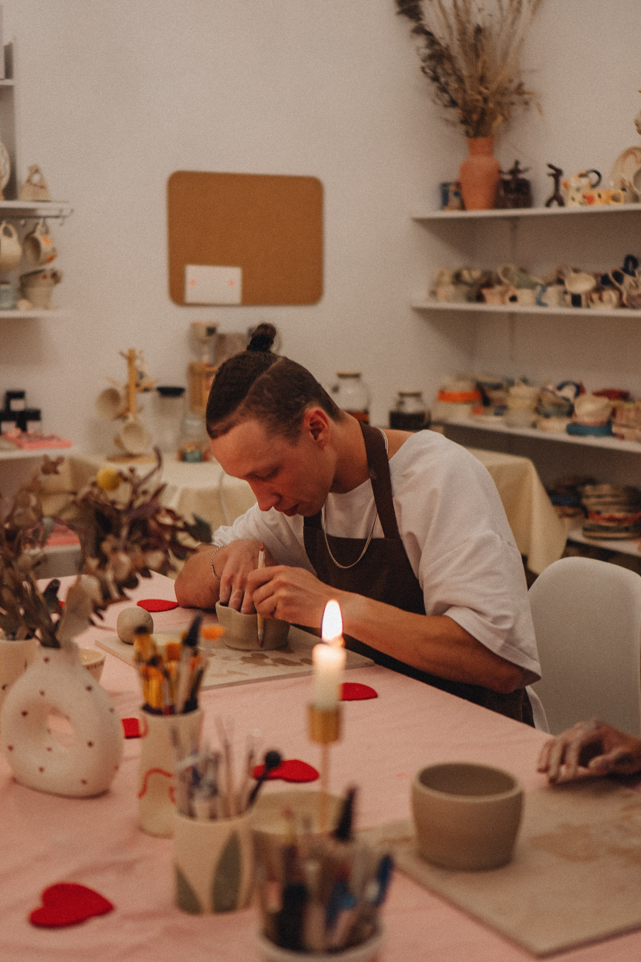 СВИДАНИЕ В ГОНЧАРНОЙ МАСТЕРСКОЙ. Профессиональный фотограф, Санкт-Петербург — Виктория Богомолова