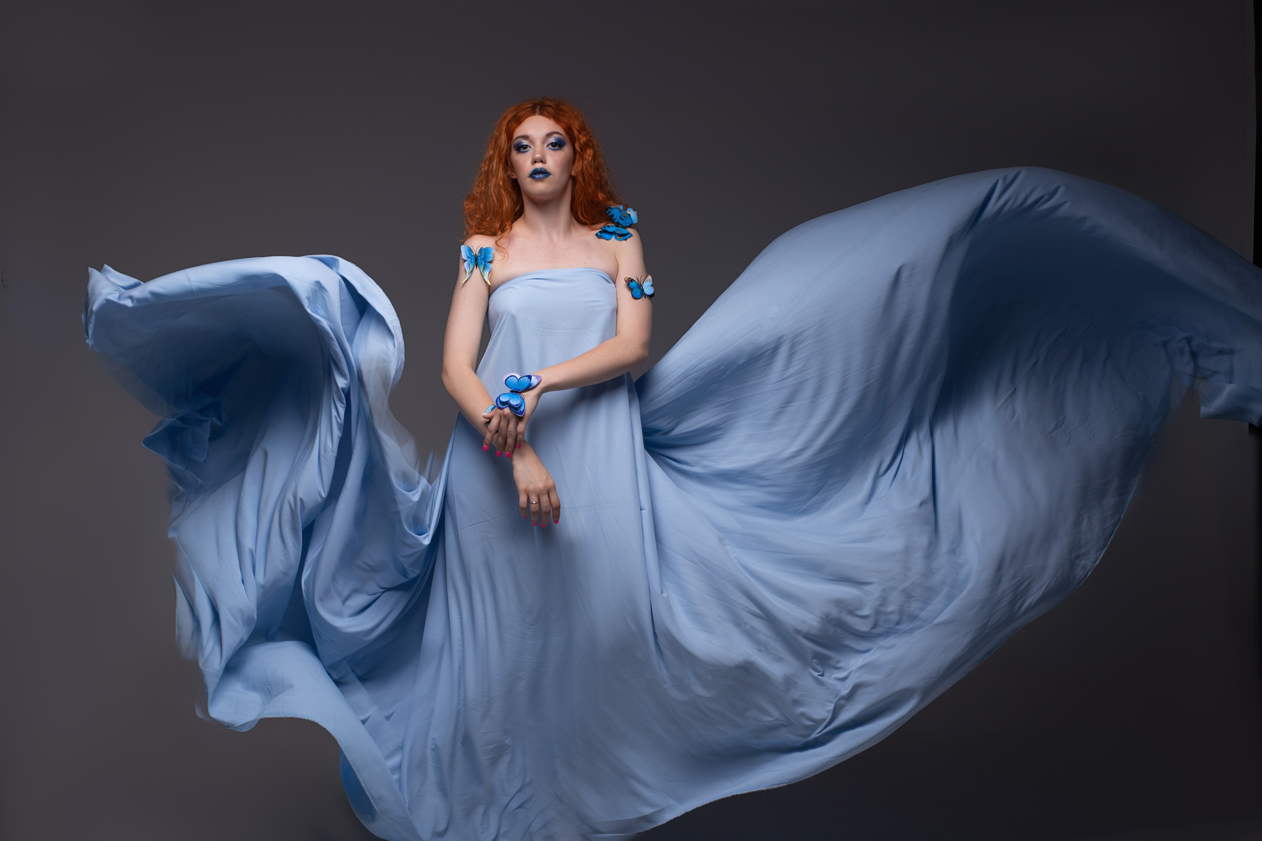 ДИАНА & БАБОЧКИ. Фотограф в стиле VOGUE ВОРОНЕЖ