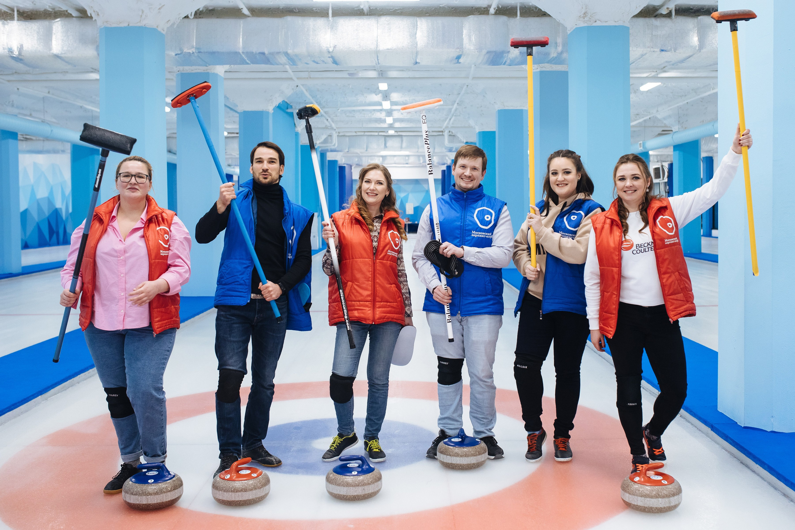Корпоратив в кёрлинге. Свадебный и семейный фотограф Екатерина Иванова