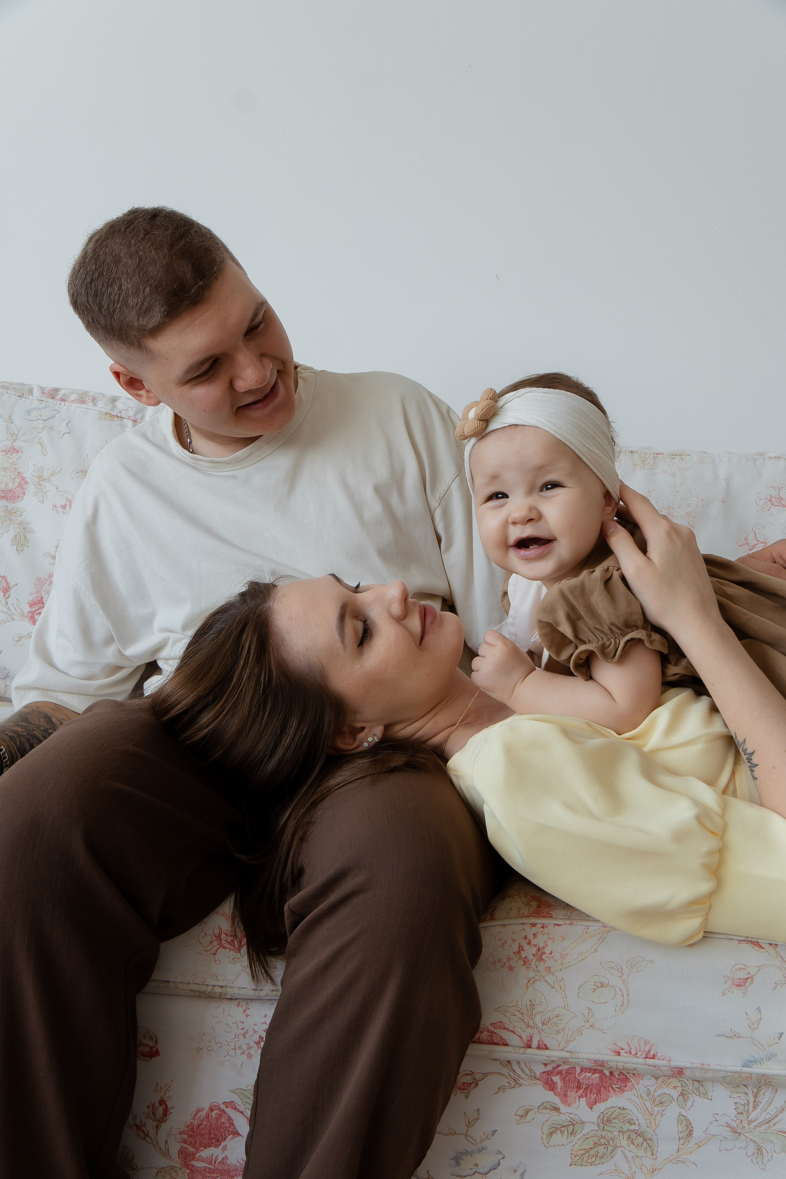 Семья Ануфриевых. Фотограф Новосибирск Вероника Вишневская