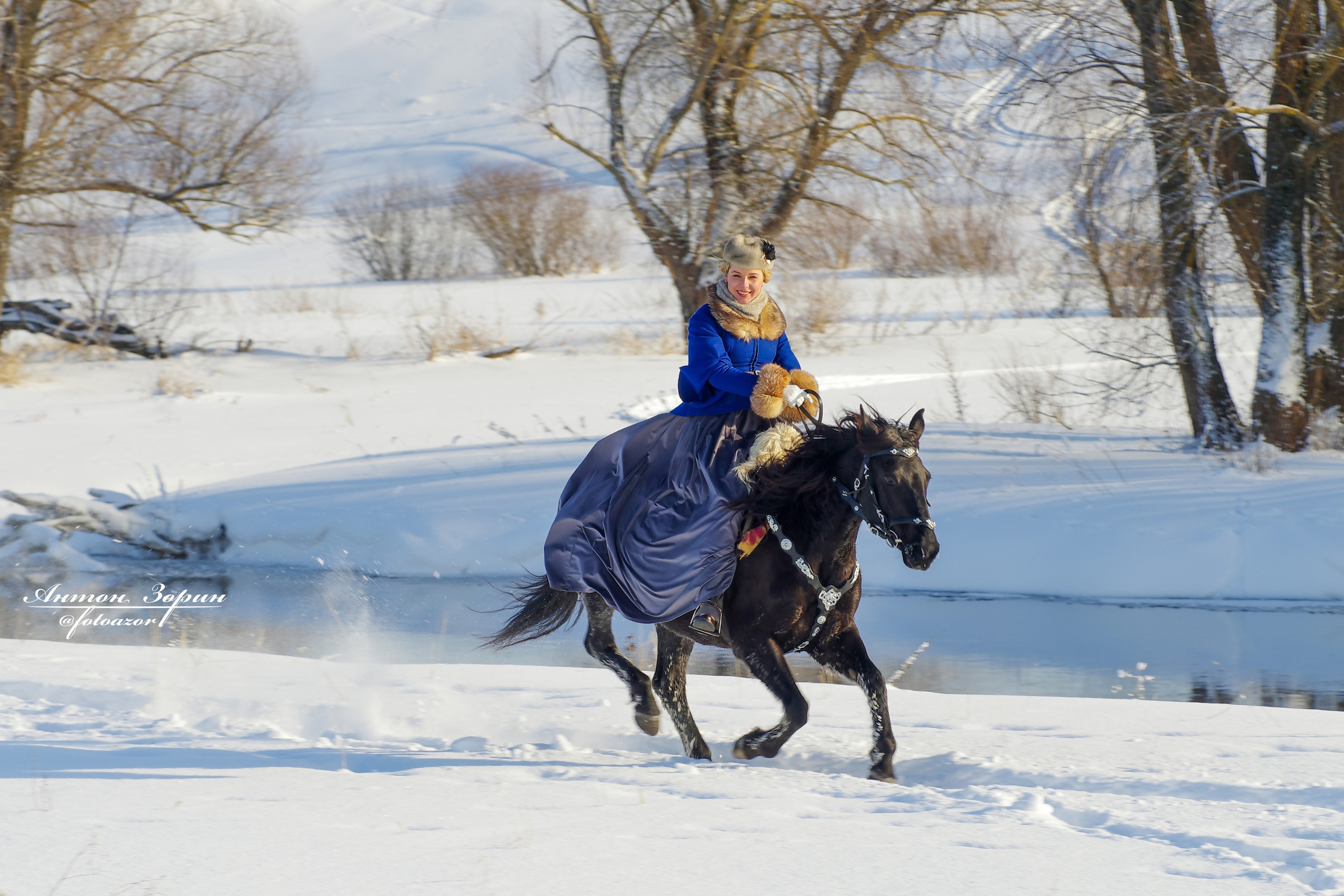 Конная охота. Семейный и детский фотограф Антон Зорин