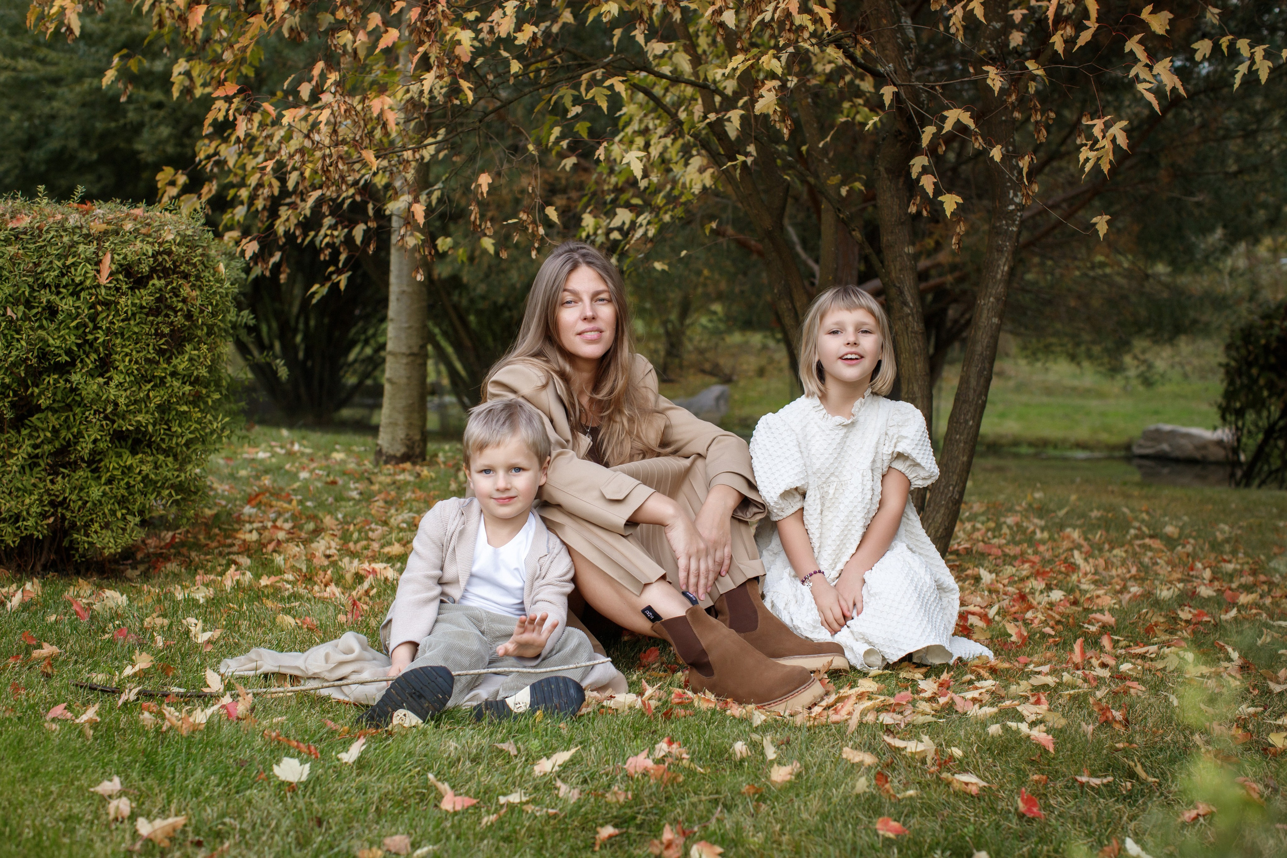 Осень. Детский и семейный фотограф Мария Киселёва. Москва