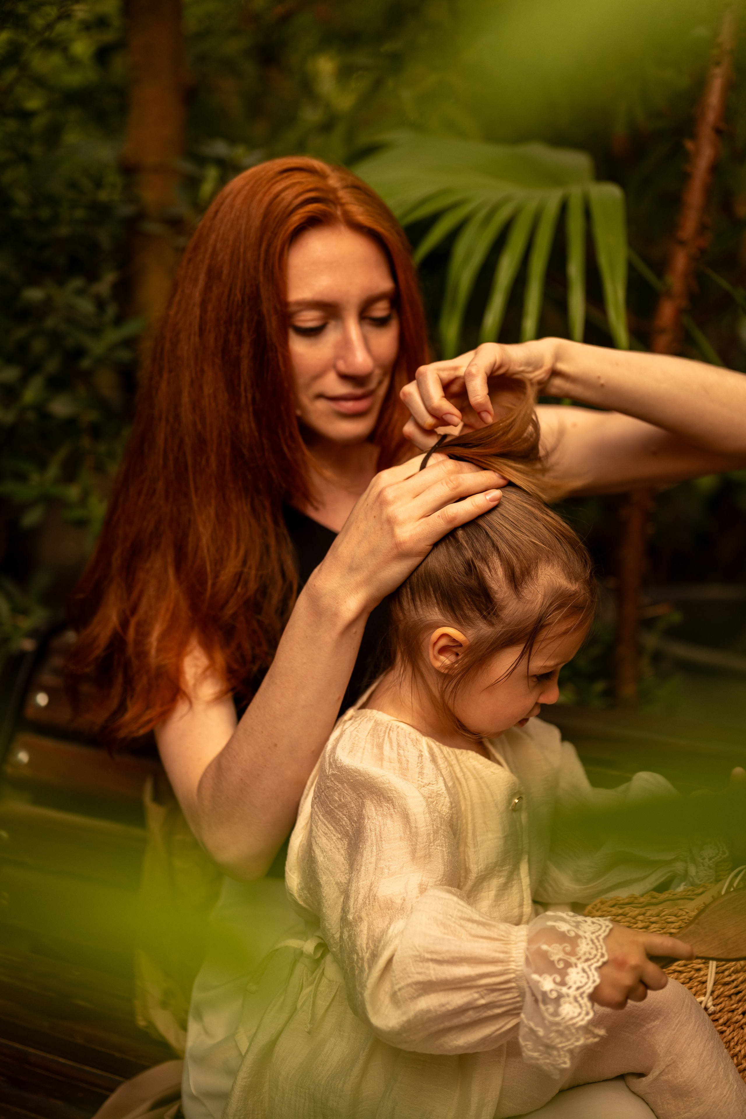 Маргарита и Кира. Ботанический сад. Семейный фотограф в Москве Дарья Пузикова