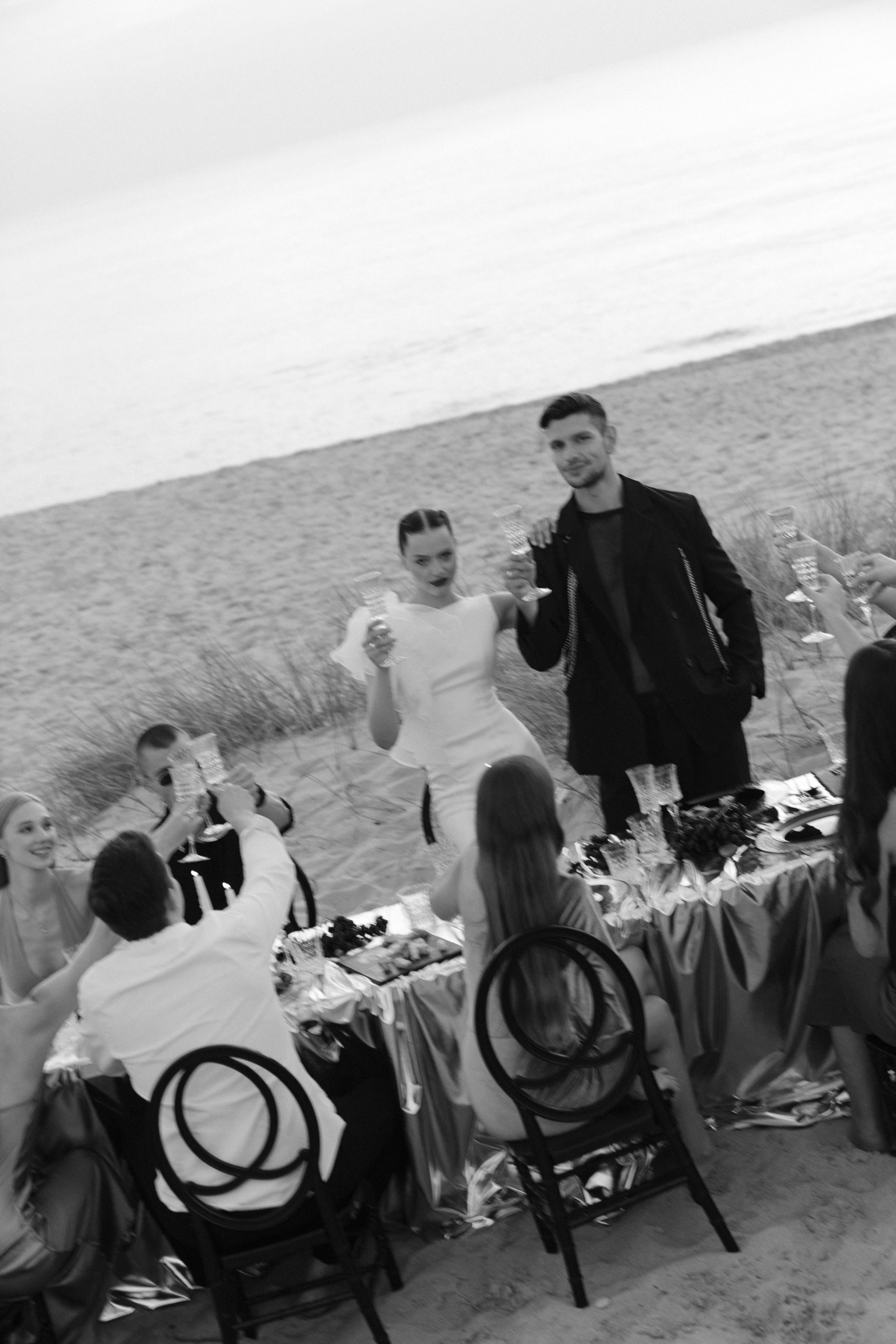 Пляж. Свадебный фотограф Наташа Брифли