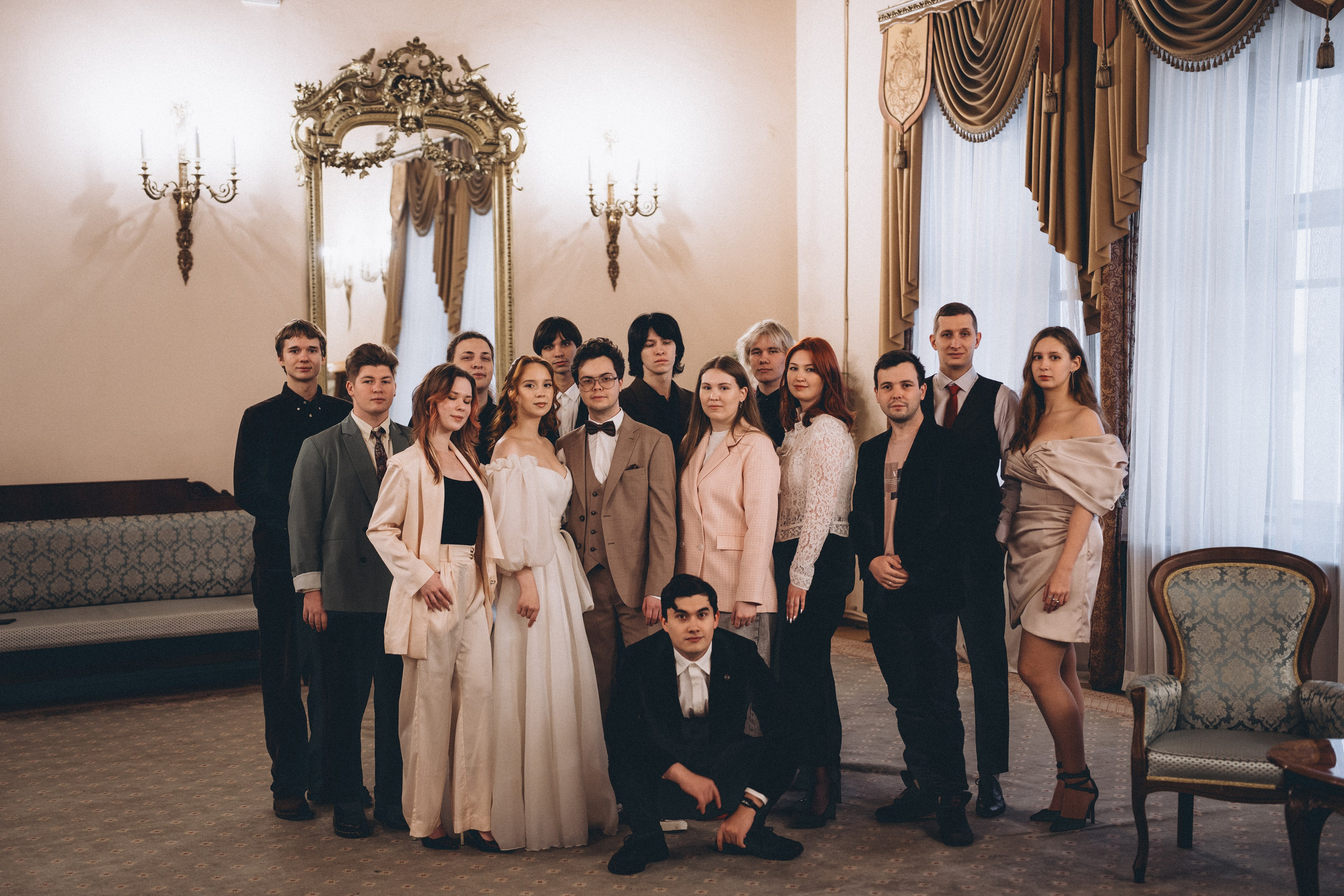 СВАДЕБНАЯ СЬЕМКА ВО ВТОРОМ ДВОРЦЕ С ГОСТЯМИ И ПРОГУЛКА В ТАВРИЧЕСКОМ САДУ. Профессиональный фотограф, Санкт-Петербург — Виктория Богомолова