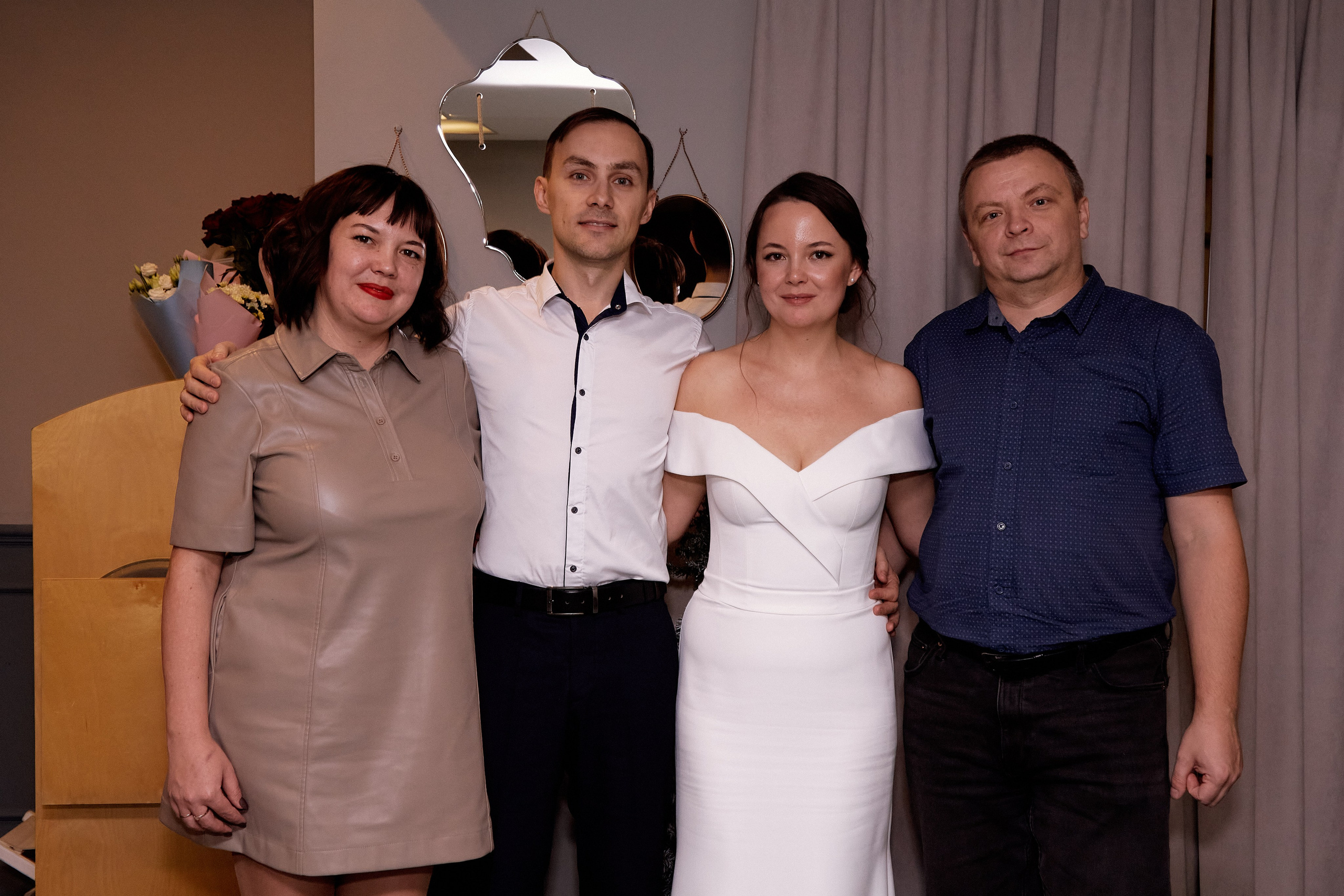 Свадебный репортаж с семьей