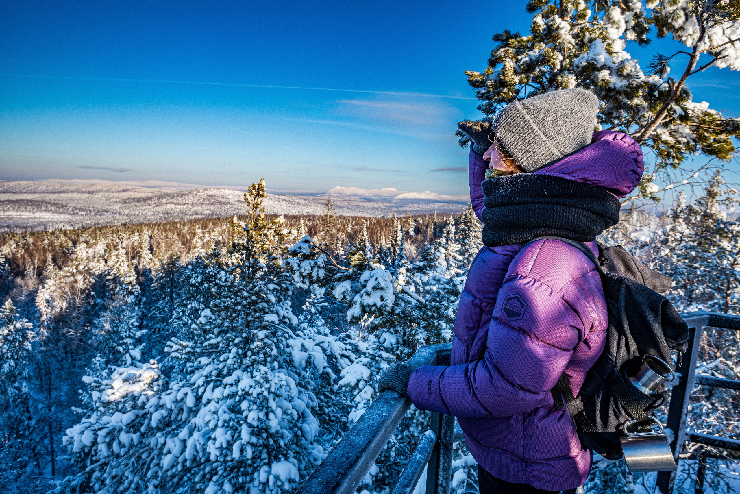 Таганай Семибратка, Парк Бажова, ледяной фонтан 06.01.2024. Свадебный фотограф на Урале Виктор Соколов