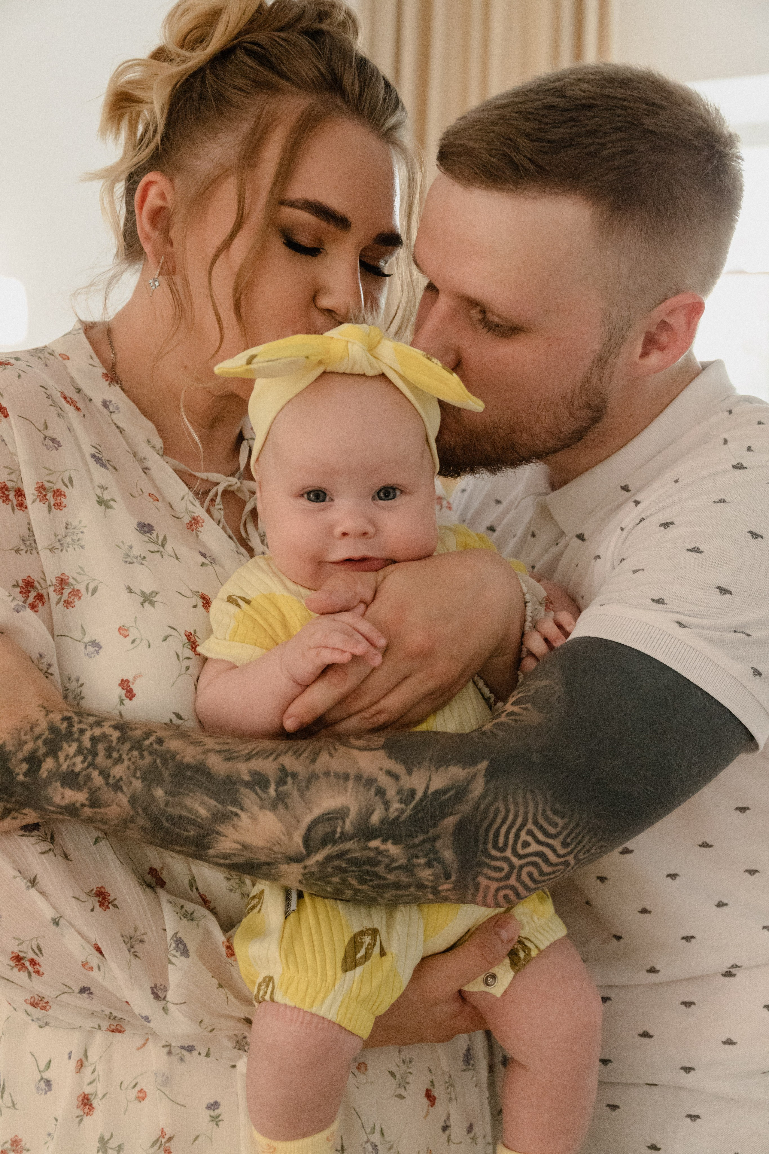 Наталия, Александр и Кира. Фотограф Елена Балакина (Челябинск)